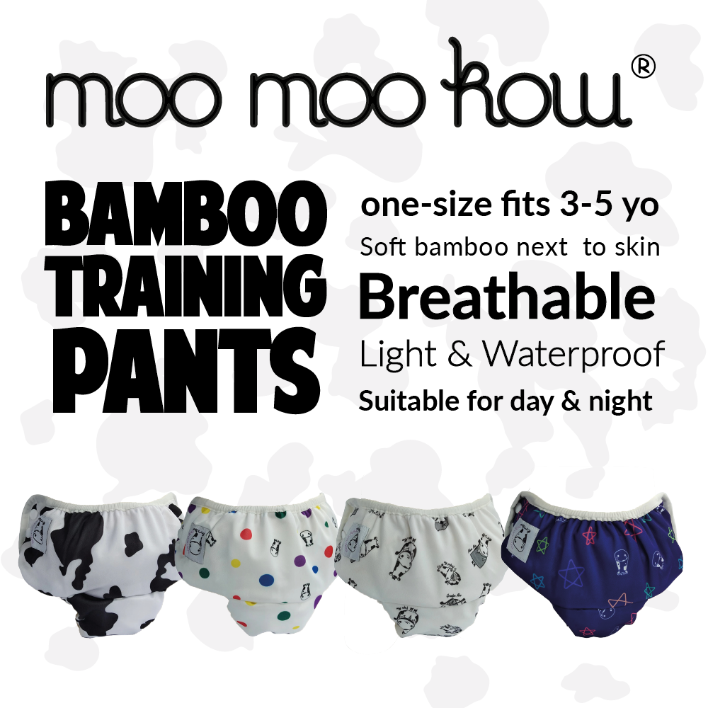 MooMoo Baby Training Pants 7 Packs Absorbent Toddler Palestine