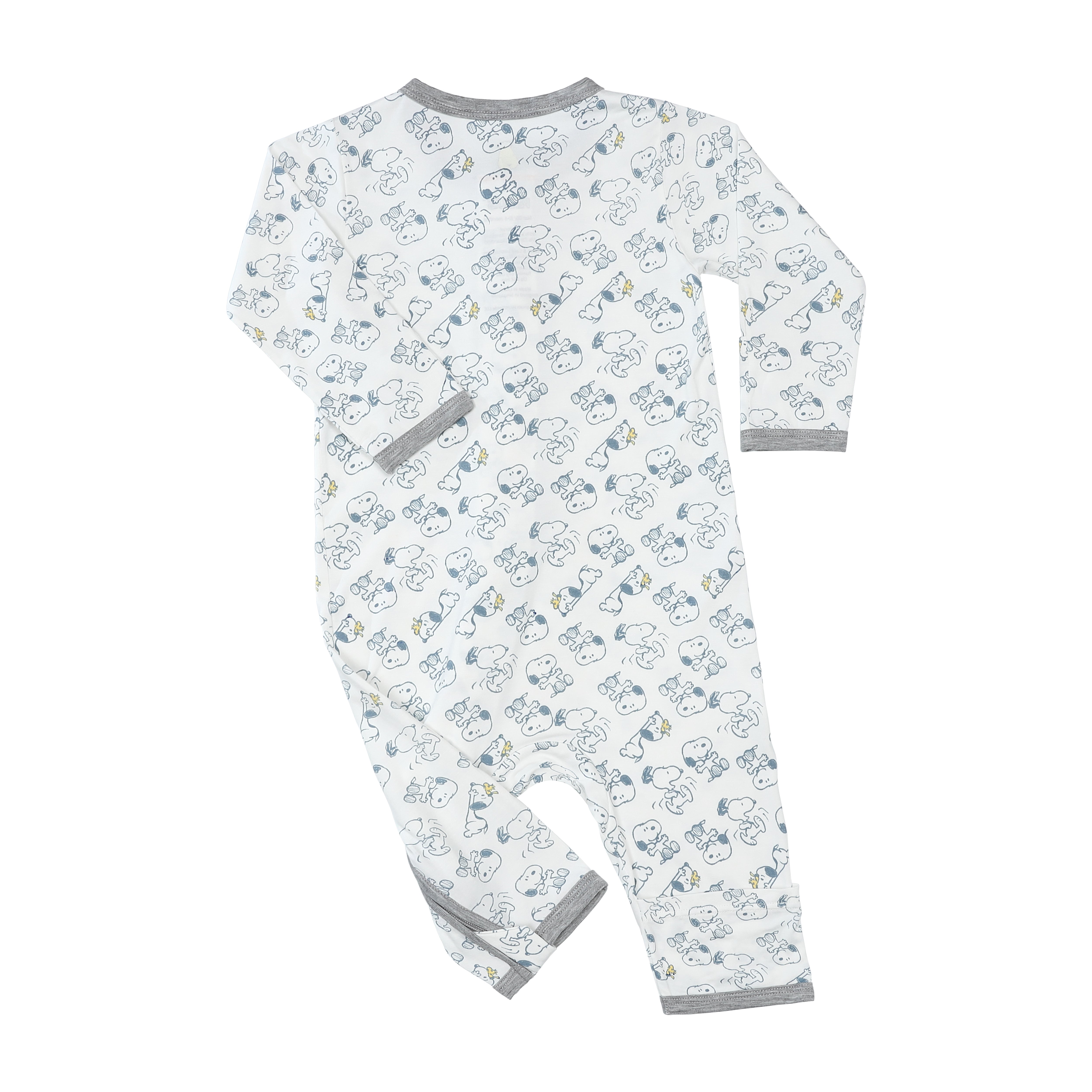 Romper Zip S02 White