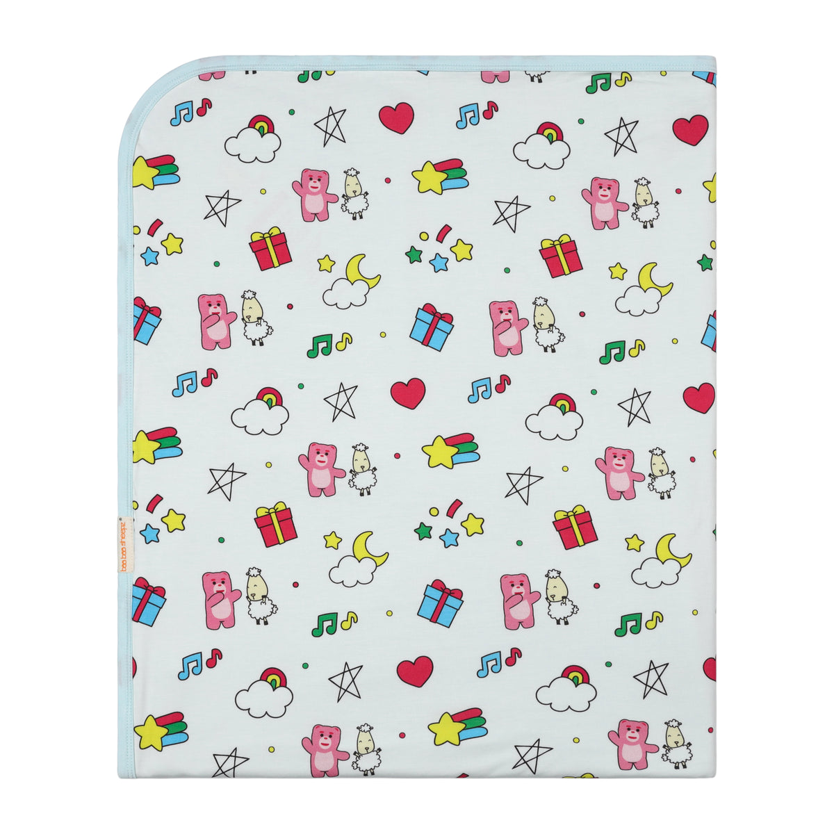 Double Layer Blanket BG02 White Kids