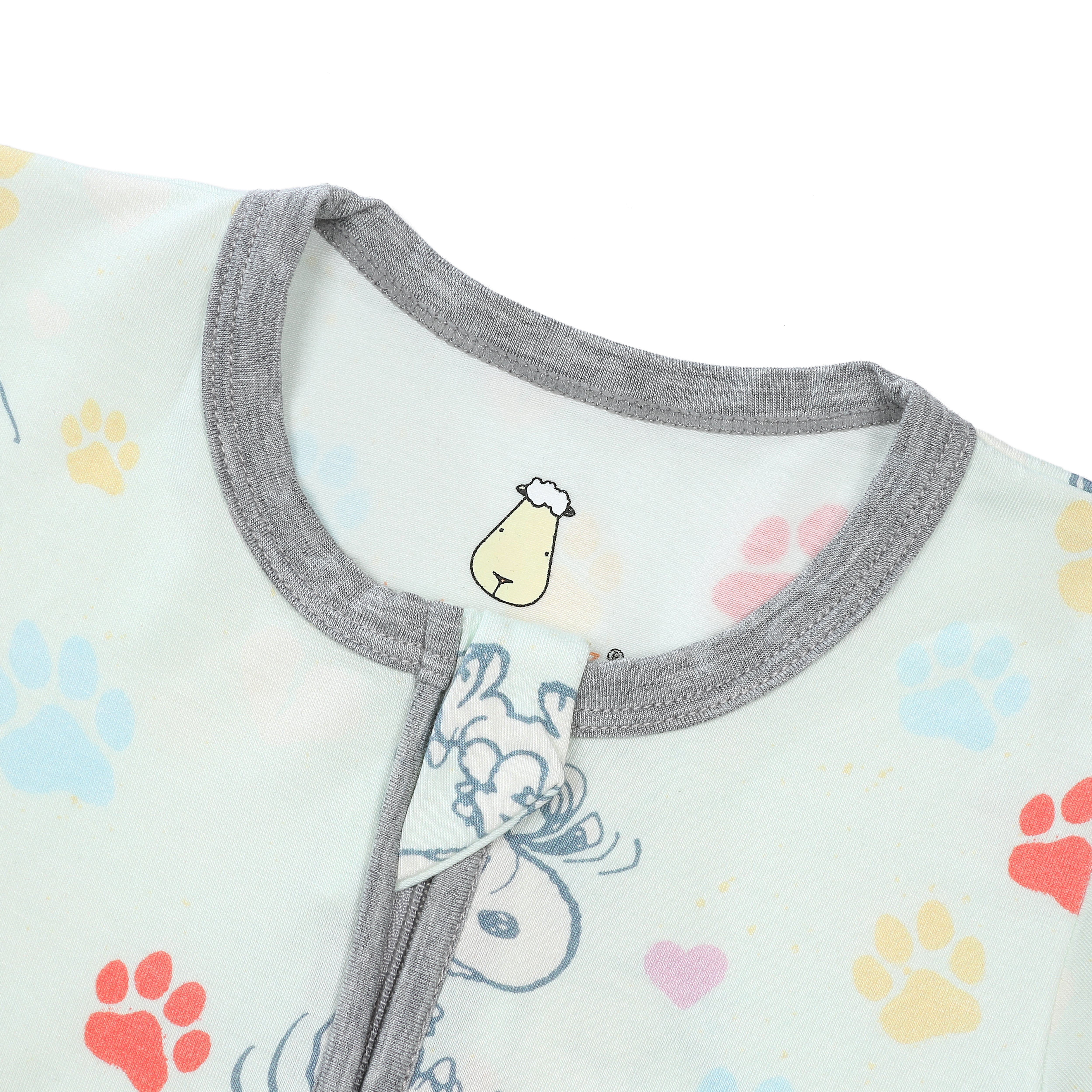 Romper Zip S01 Green