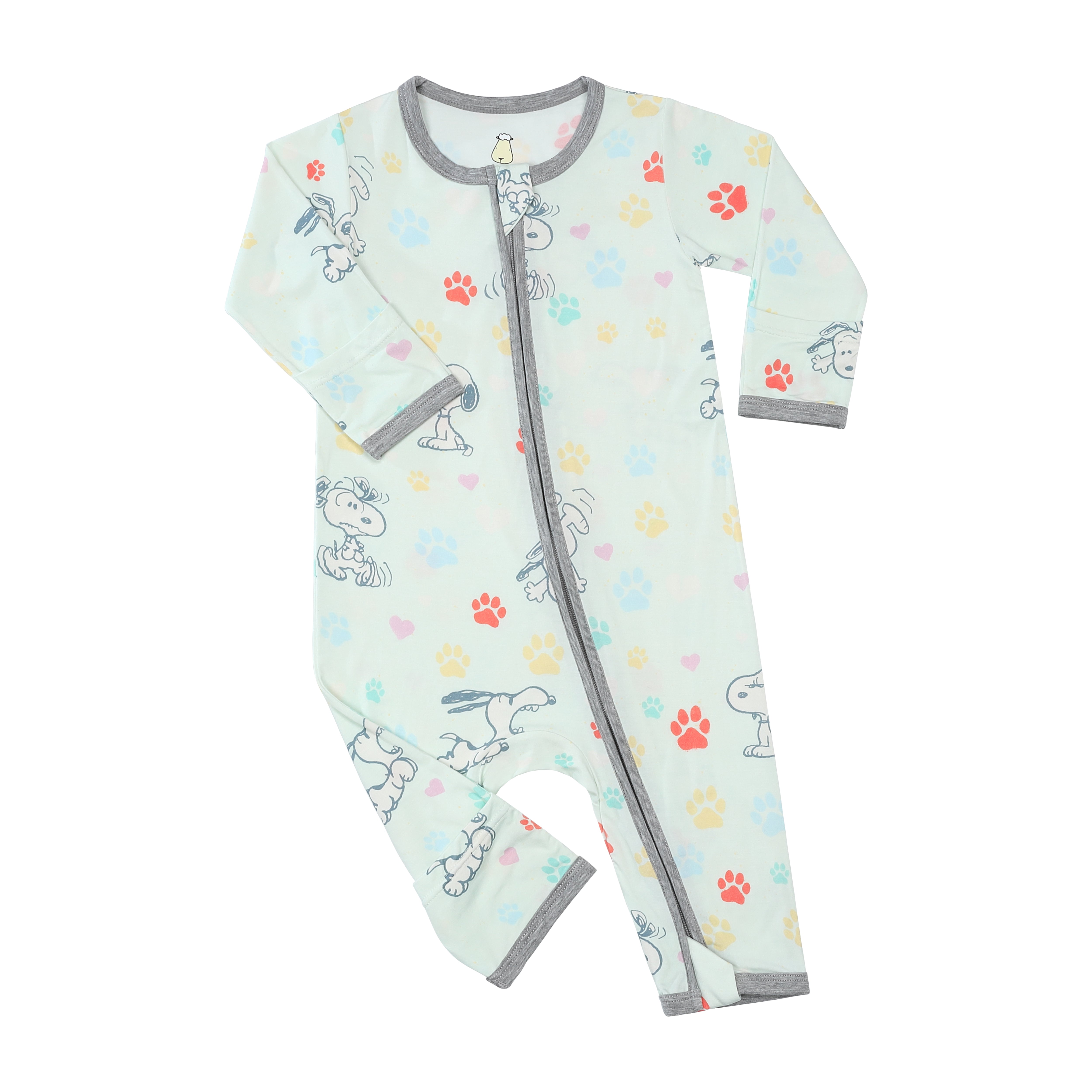 Romper Zip S01 Green