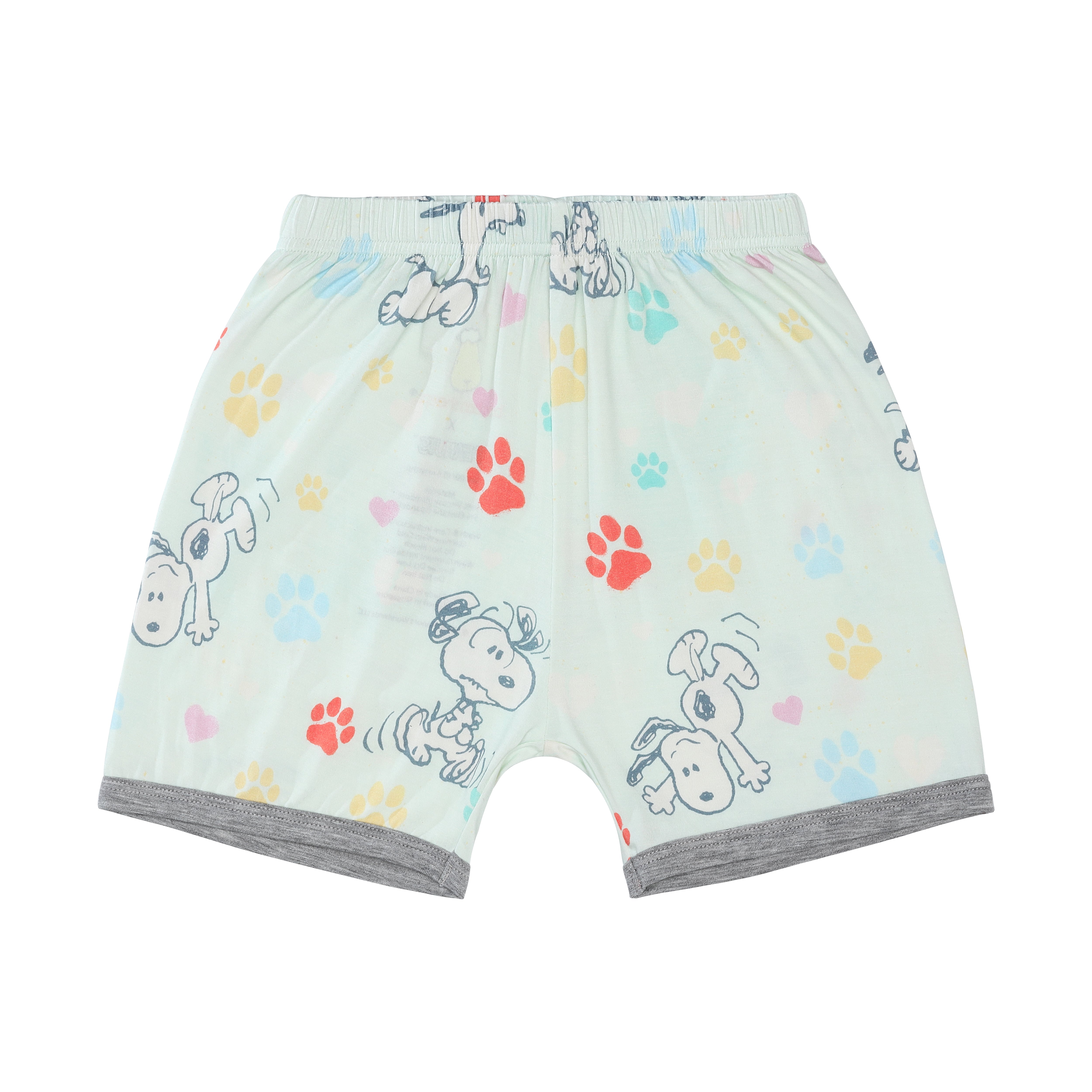 Short Sleeve Shirt S06 White + Shorts S01 Green