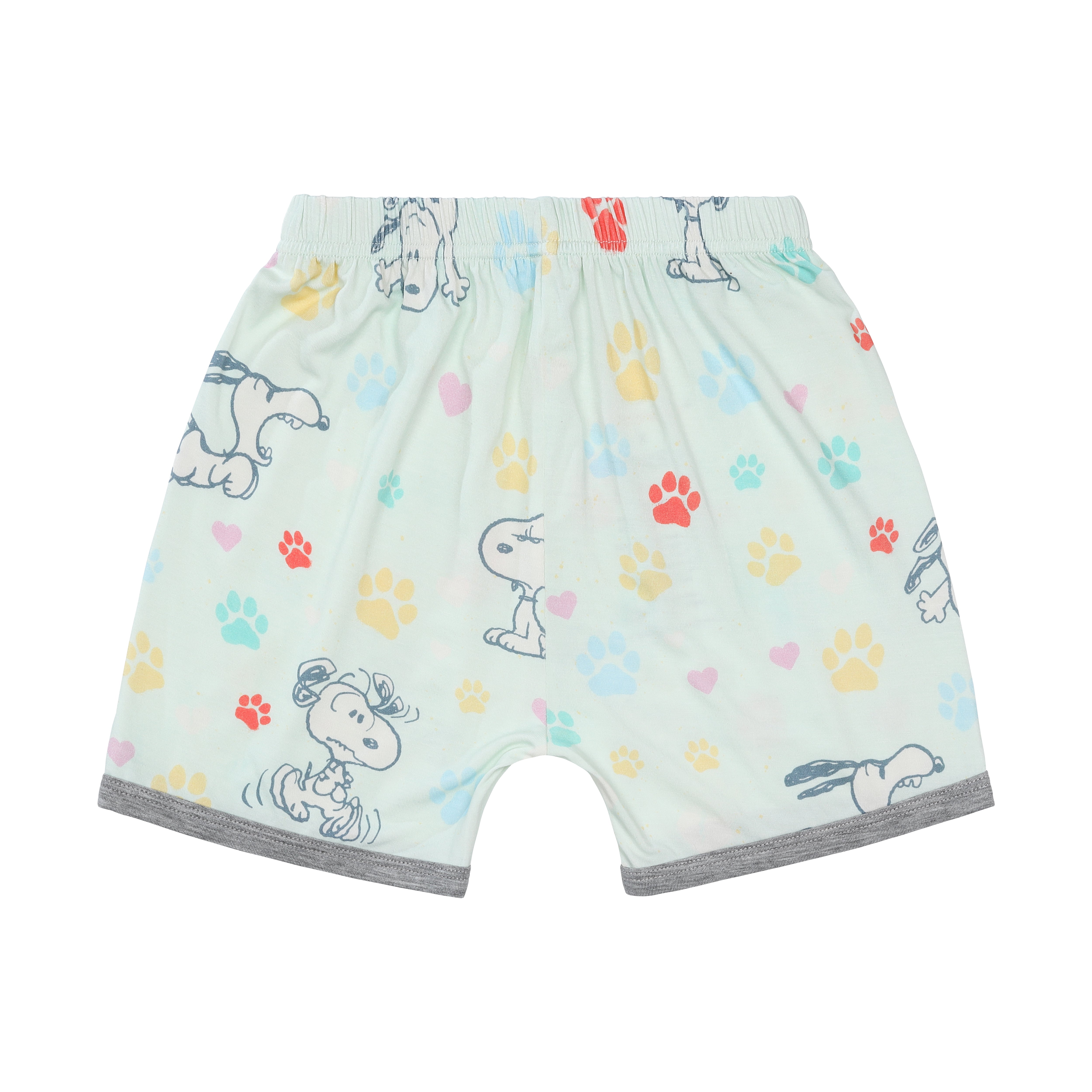 Short Sleeve Shirt S06 White + Shorts S01 Green