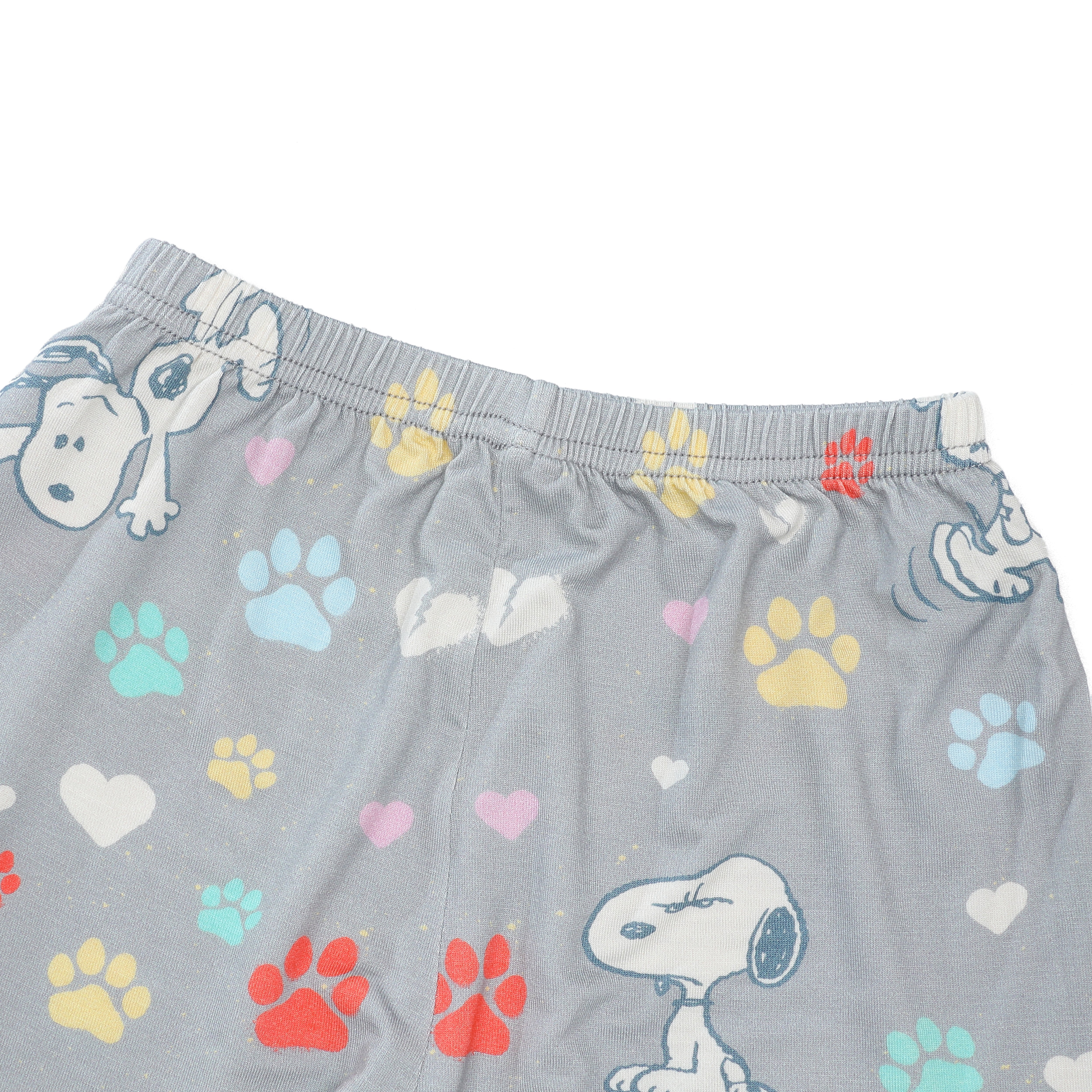 Pyjamas Set S03 White + Pants S01 Grey