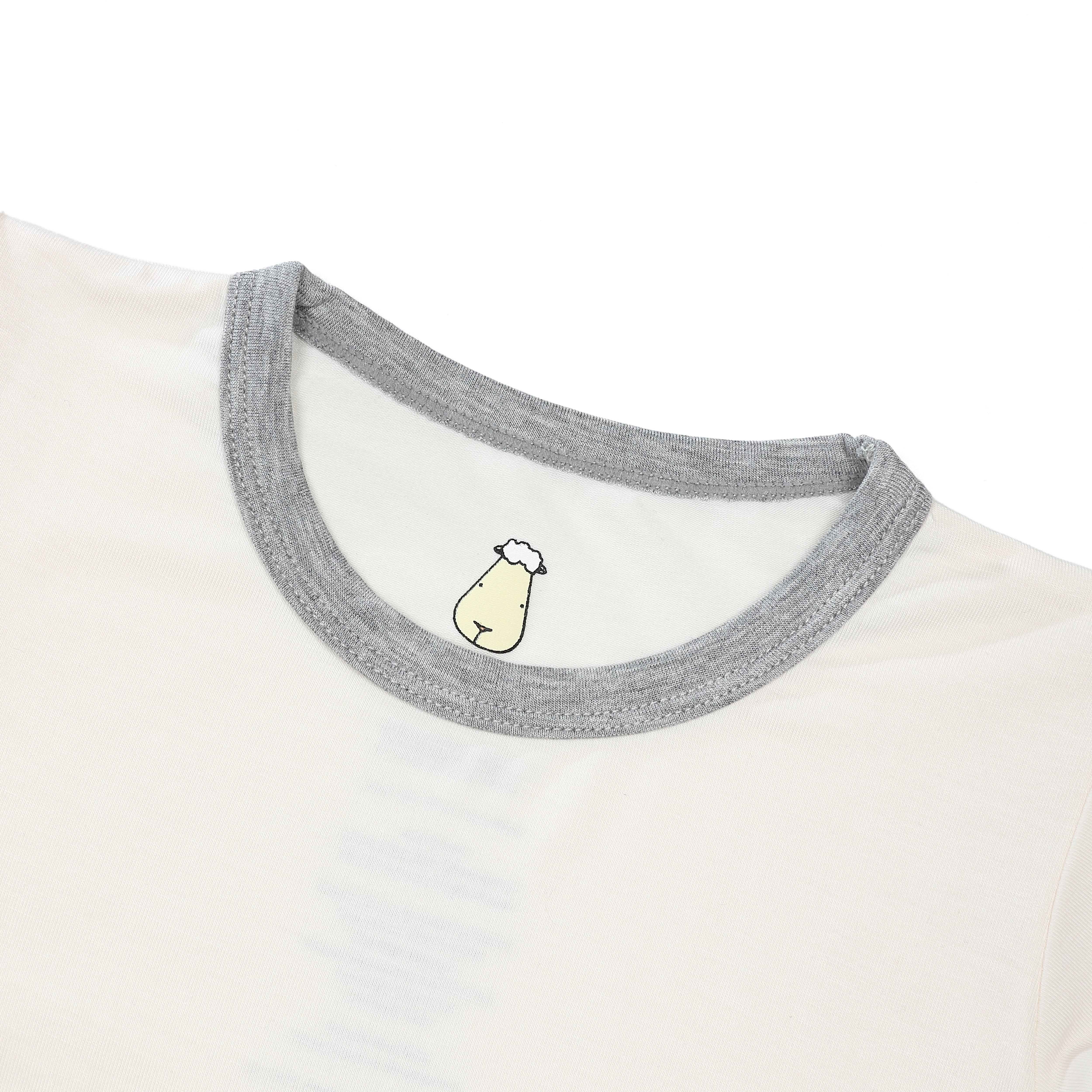 Pyjamas Set S05 Yellow + Pants S02 White