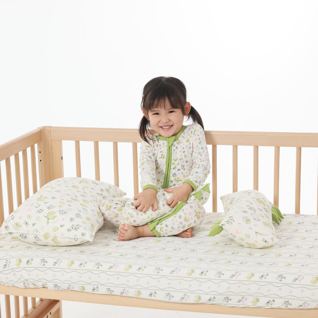 Mattress Sheet Dream Garden B Cream - Single Bed