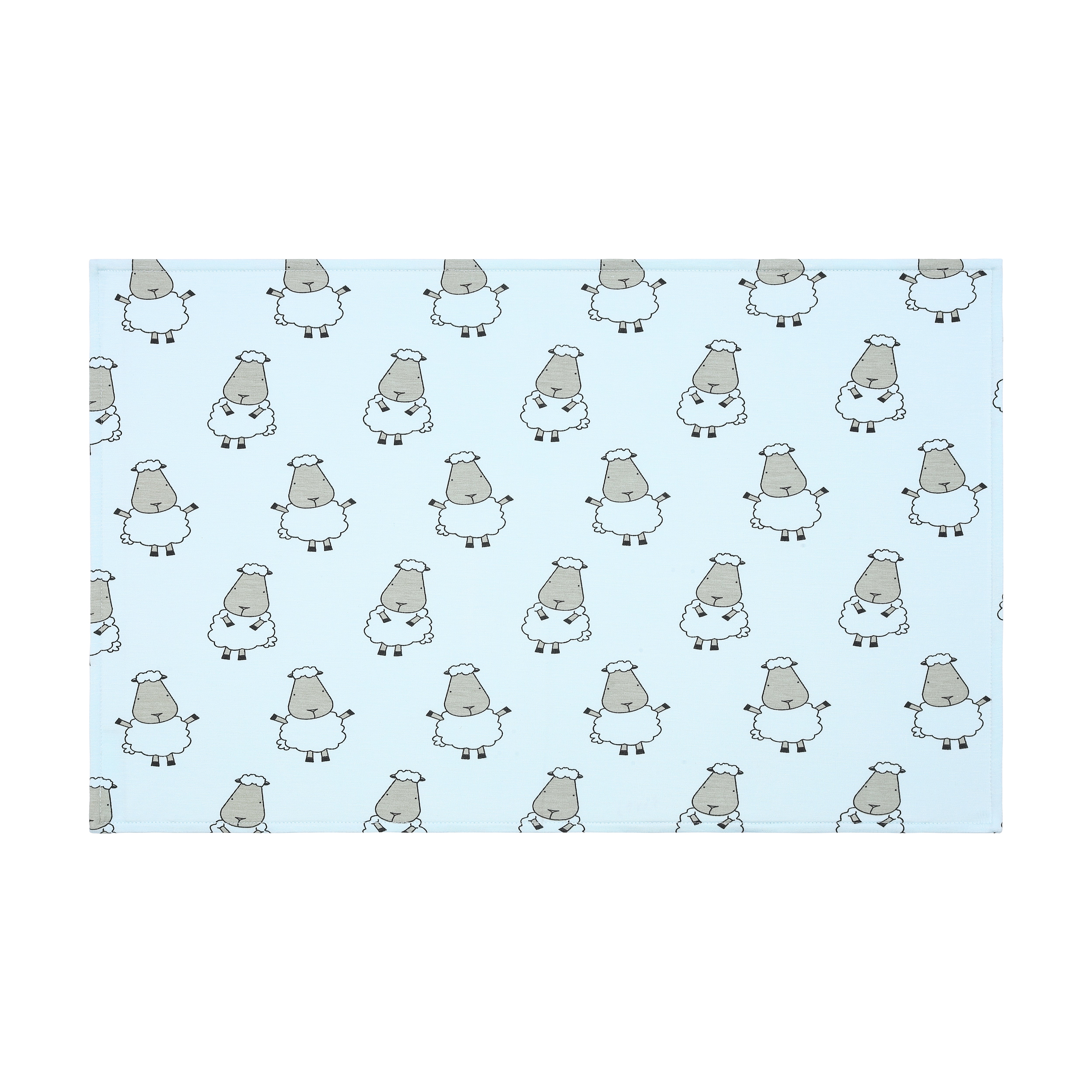 Head Pillow Case Big Sheepz Blue- Kids