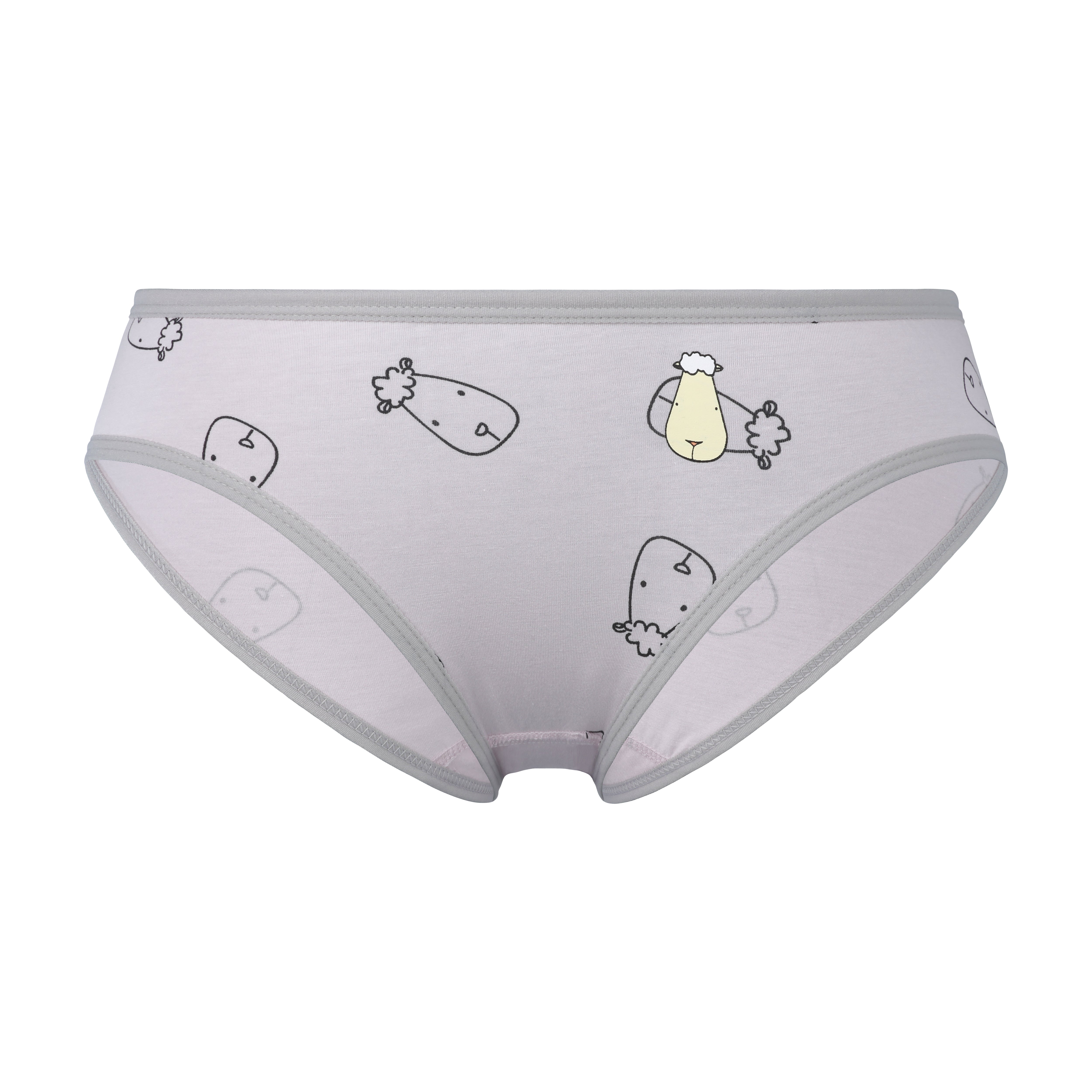 Girls Briefs A001 Light Purple-M