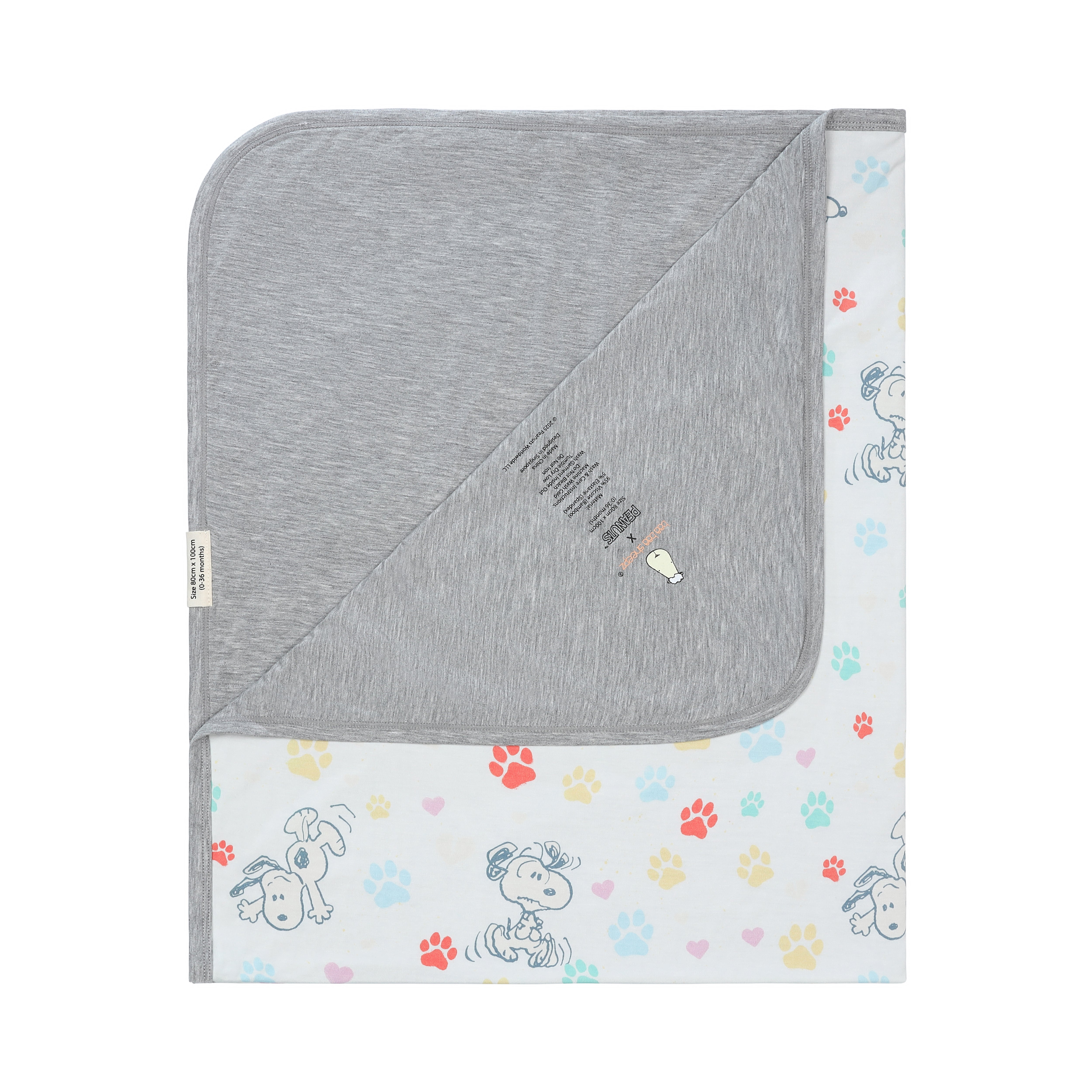 Double Layer Blanket S01 White Kids