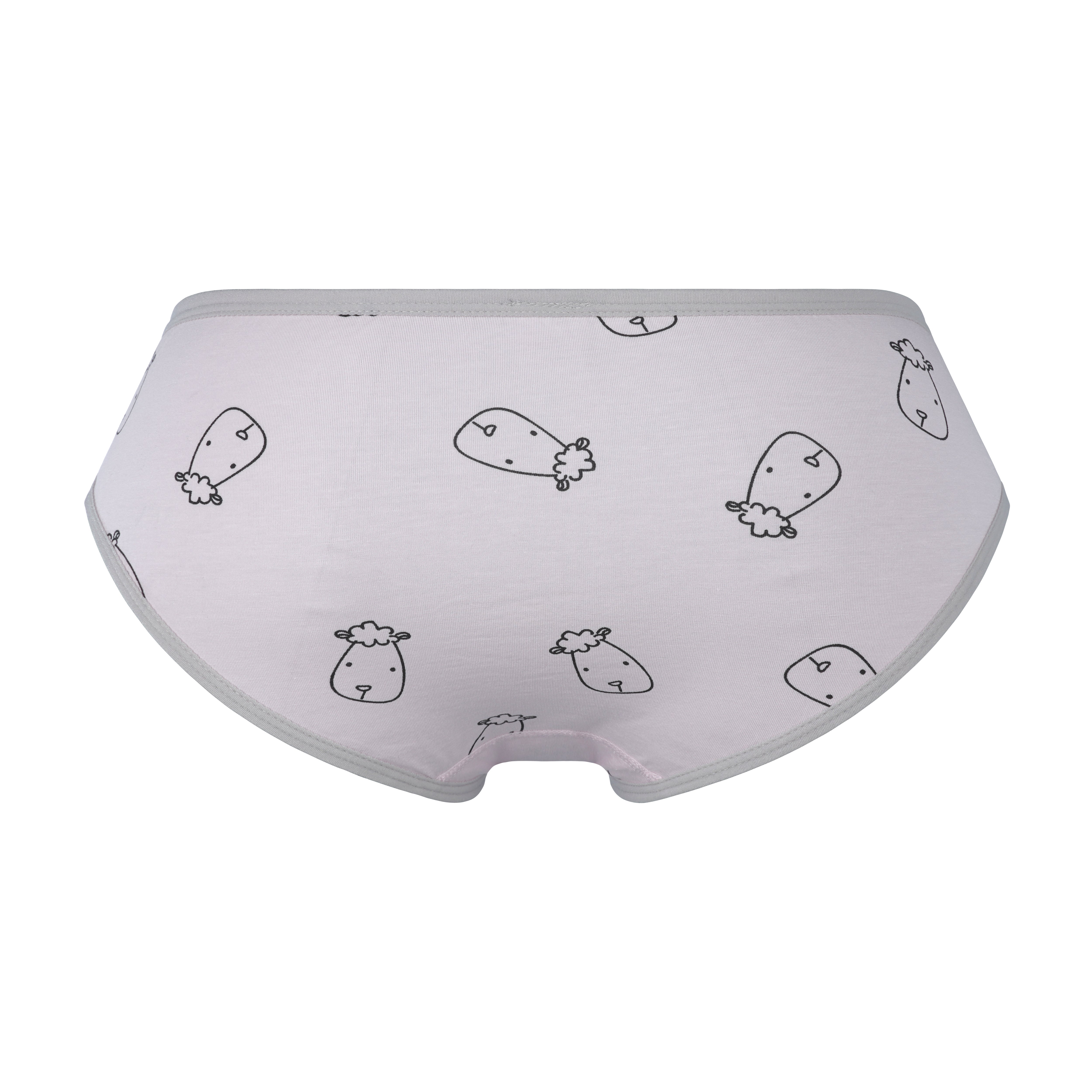 Girls Briefs A001 Light Purple-M