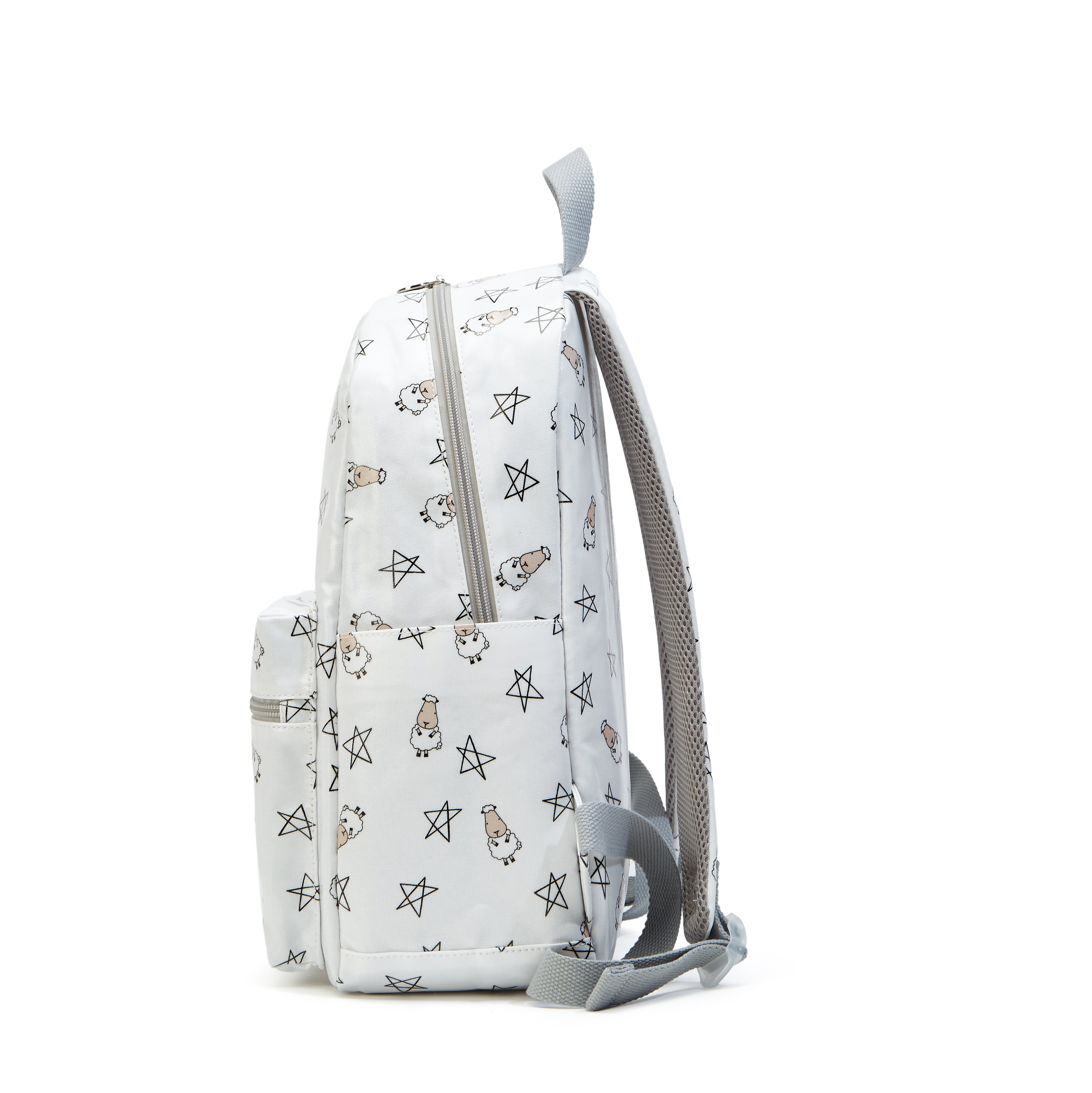Baa Baa Sheepz Backpack Small Star & Sheepz White - Jumbo