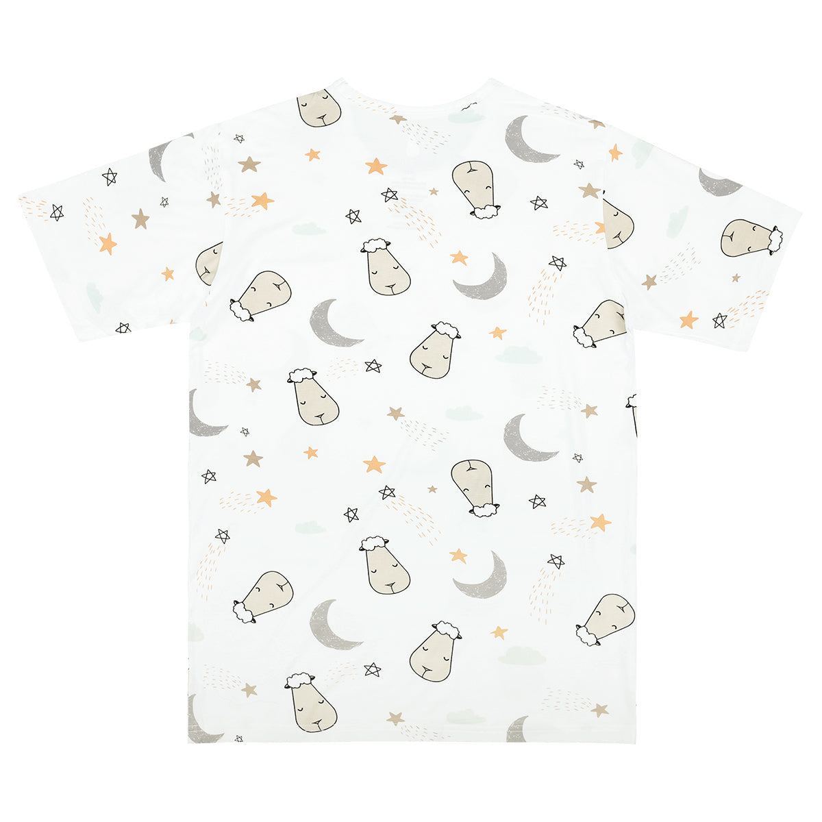 Unisex Short Sleeve T-Shirt Goodnight Baa Baa White