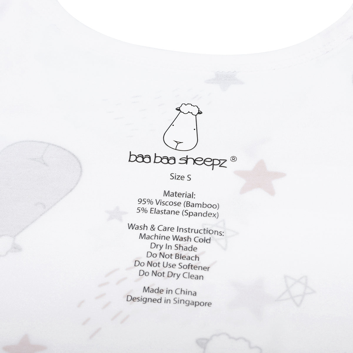 Unisex Short Sleeve T-Shirt Goodnight Baa Baa White