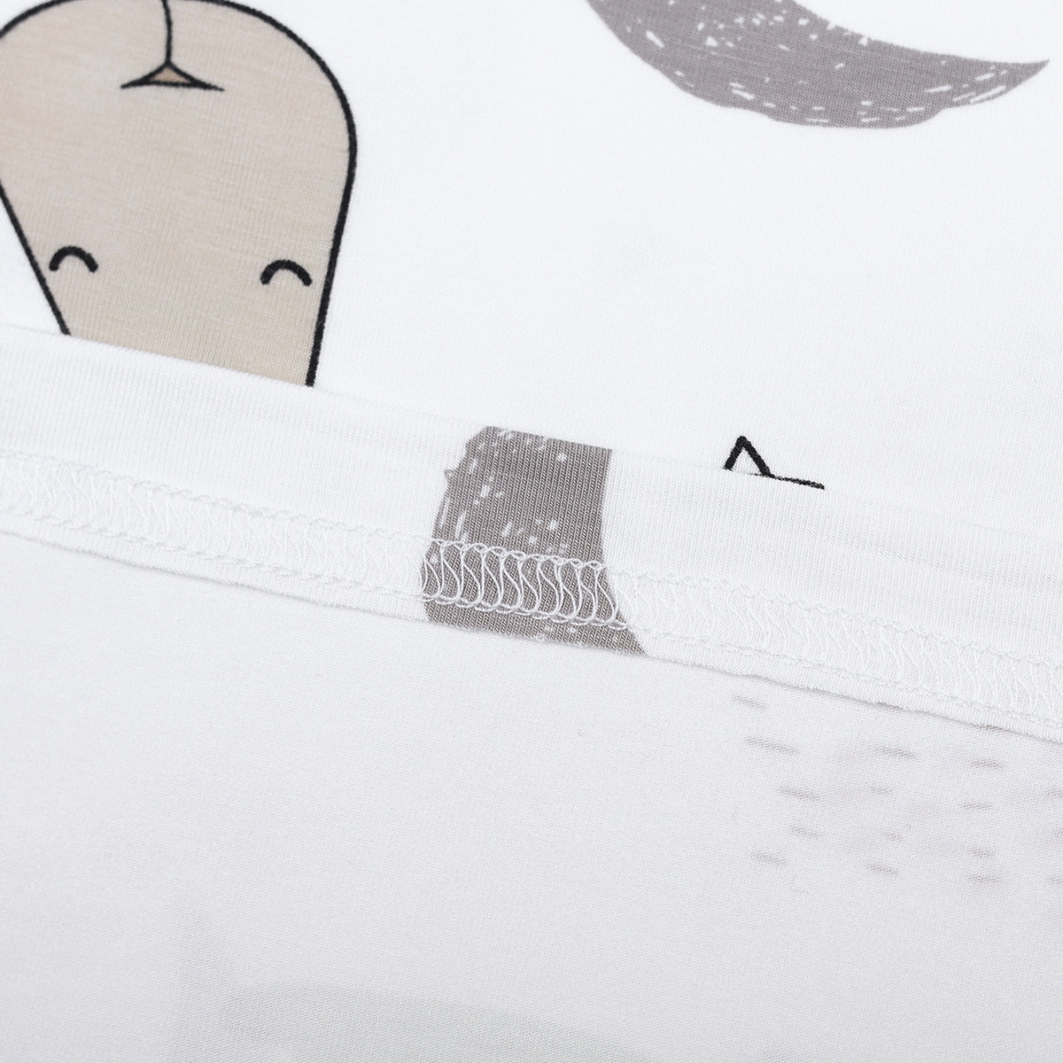 Unisex Short Sleeve T-Shirt Goodnight Baa Baa White