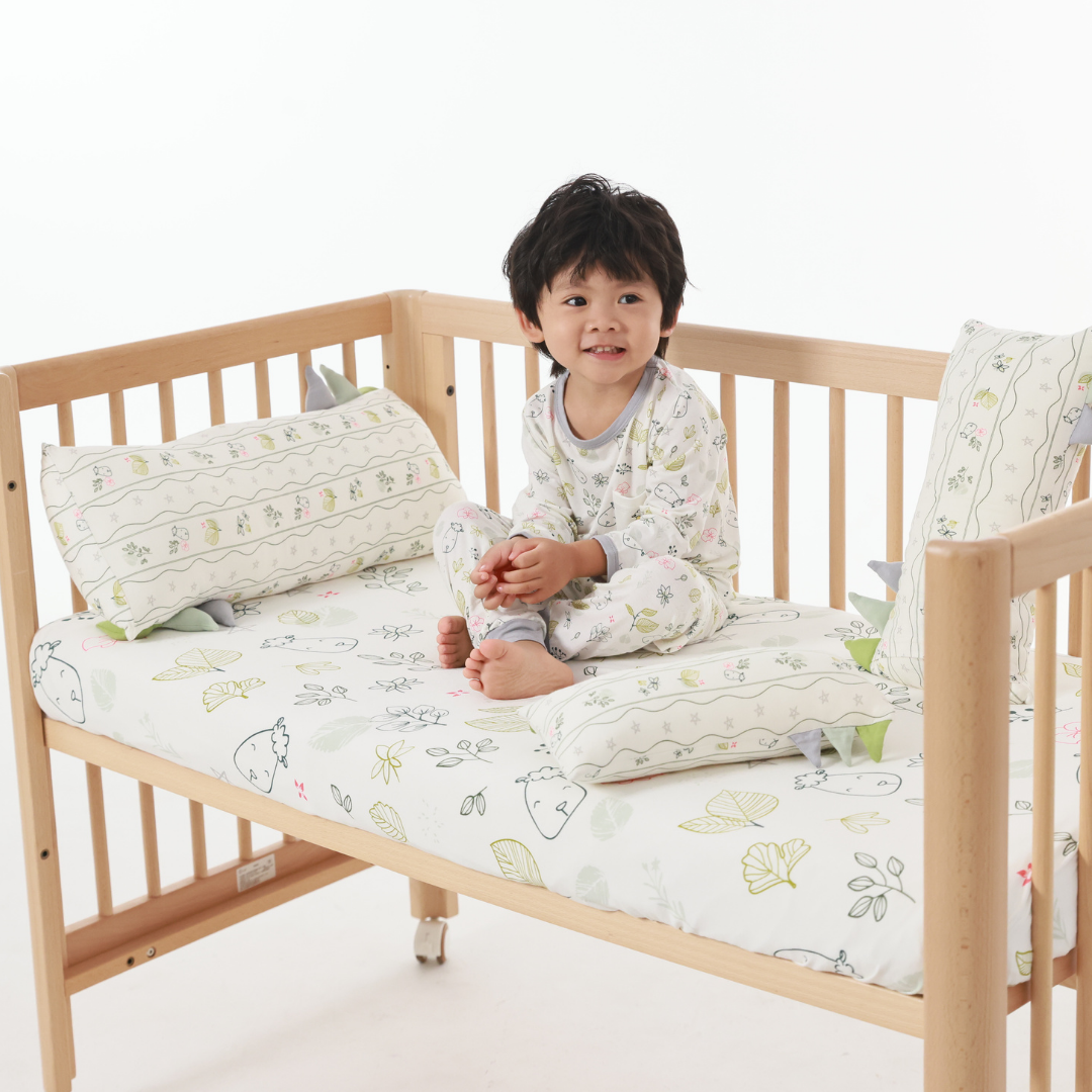 Mattress Sheet Dream Garden A Cream - Single Bed