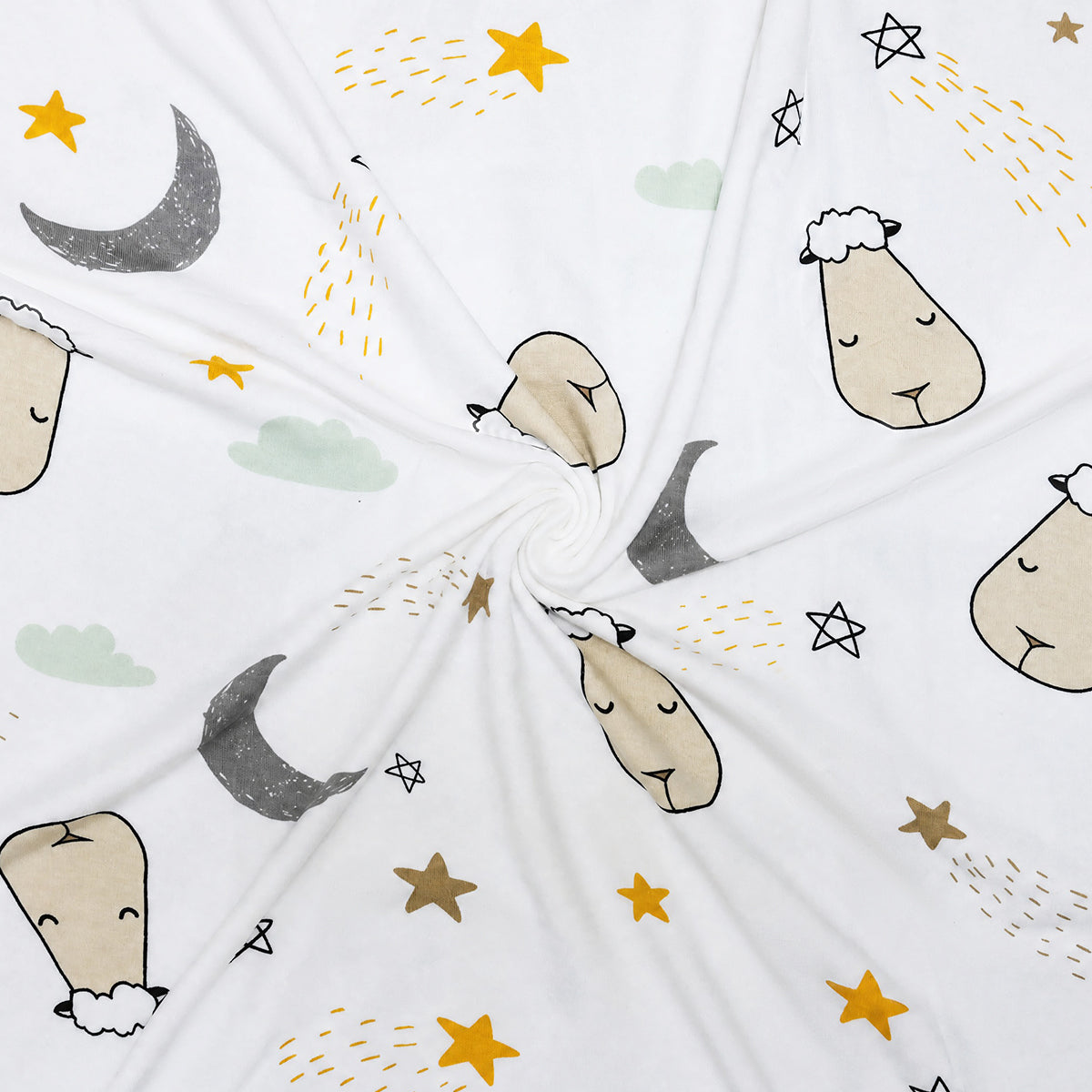 Women Short Goodnight Baa Baa White