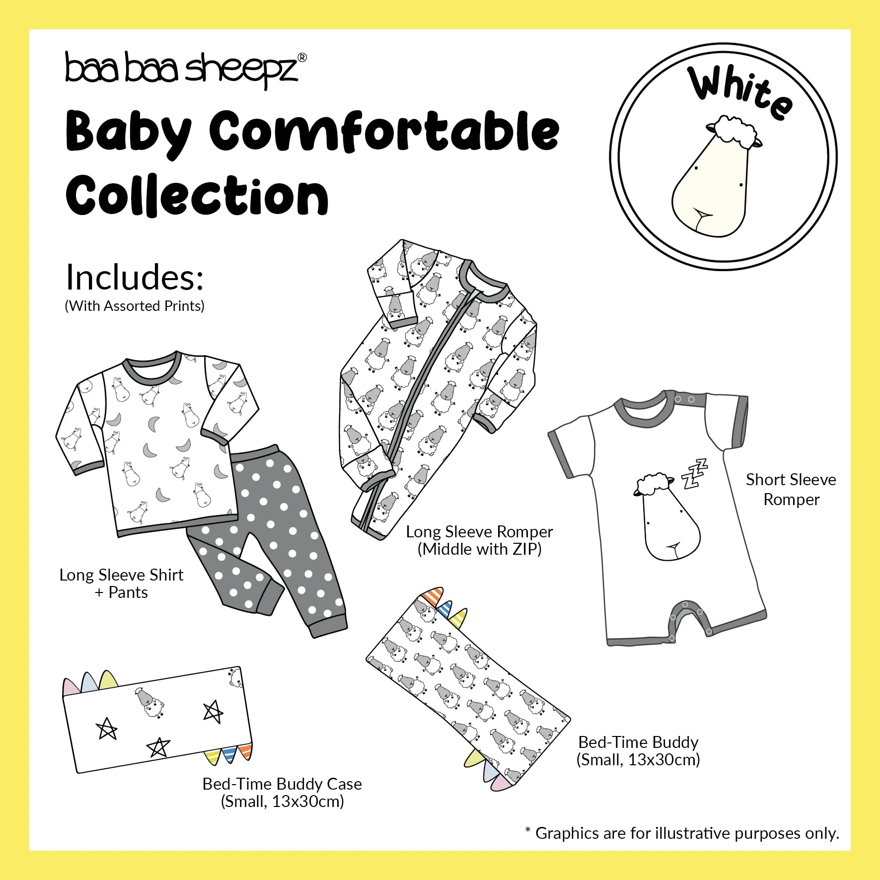 Baby Comfortable Collection Yellow 18-24 months