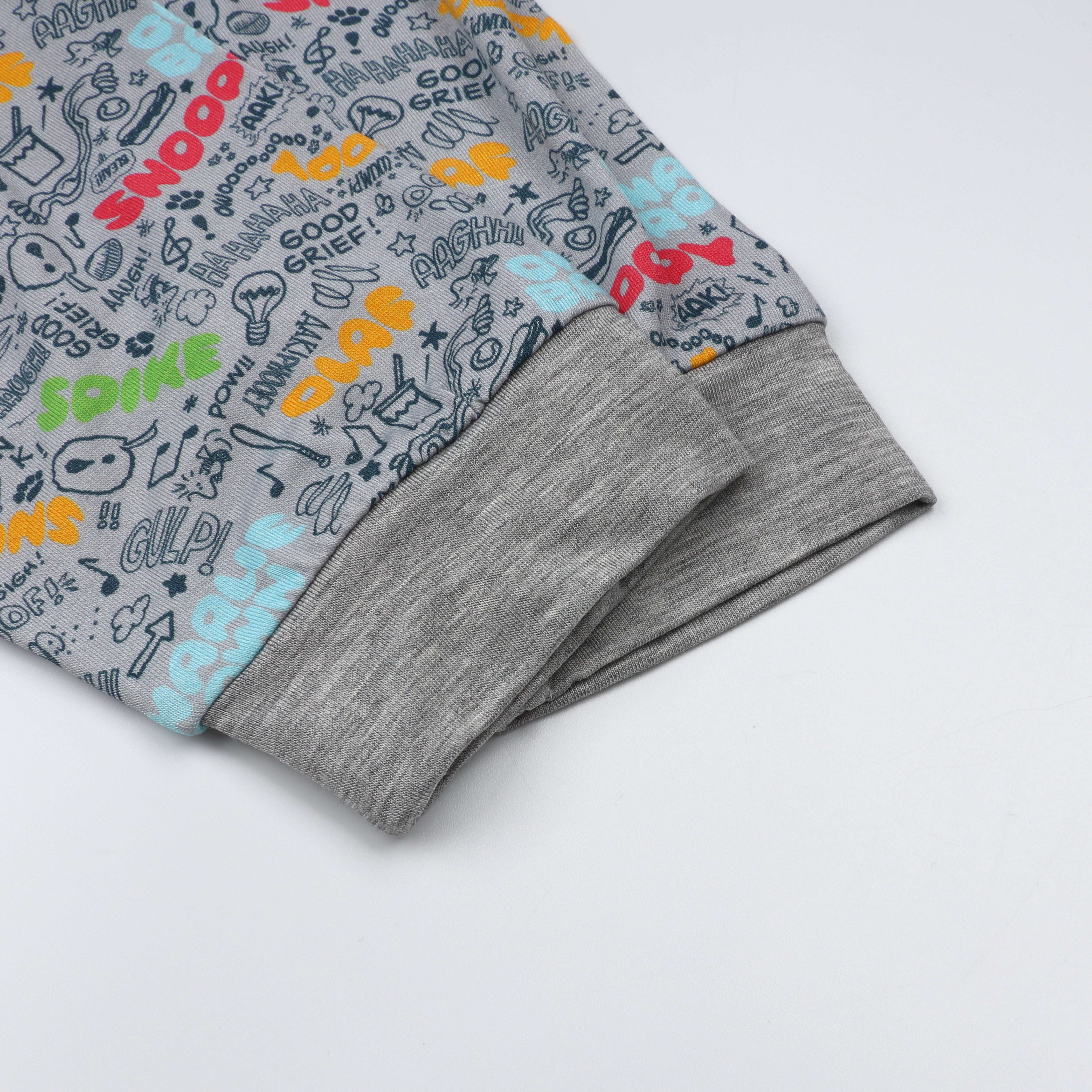 Pyjamas Set S22 White + Pants S22 Grey