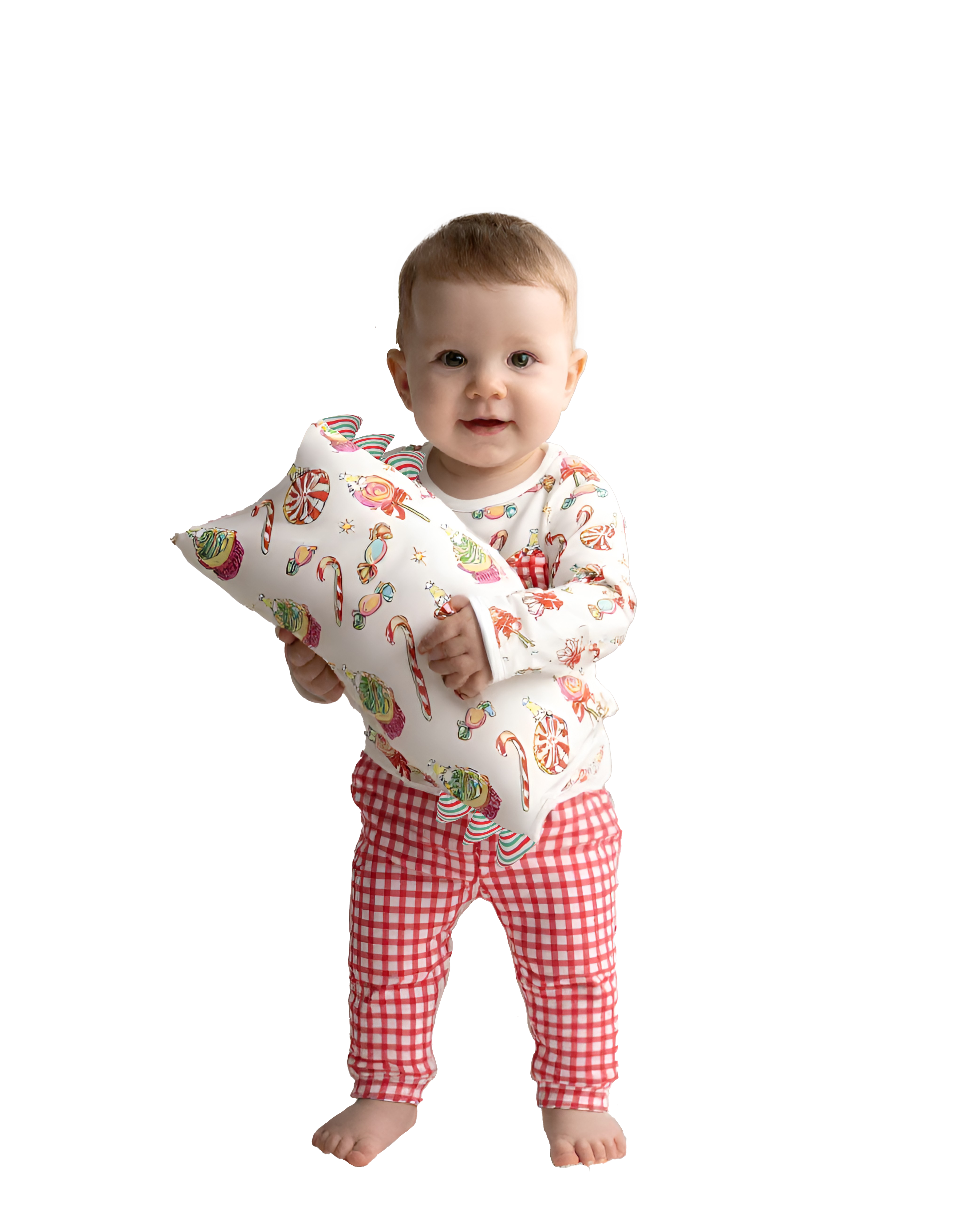 Bed-Time Buddy™ Christmas 3 White with Stripe tag - Jumbo (size 23x53cm)