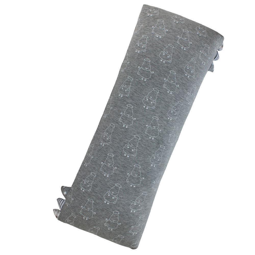 Bed-Time Buddy Big Sheepz Grey with Stripe, Polka Dot & Checkers tag Grey - 2XL