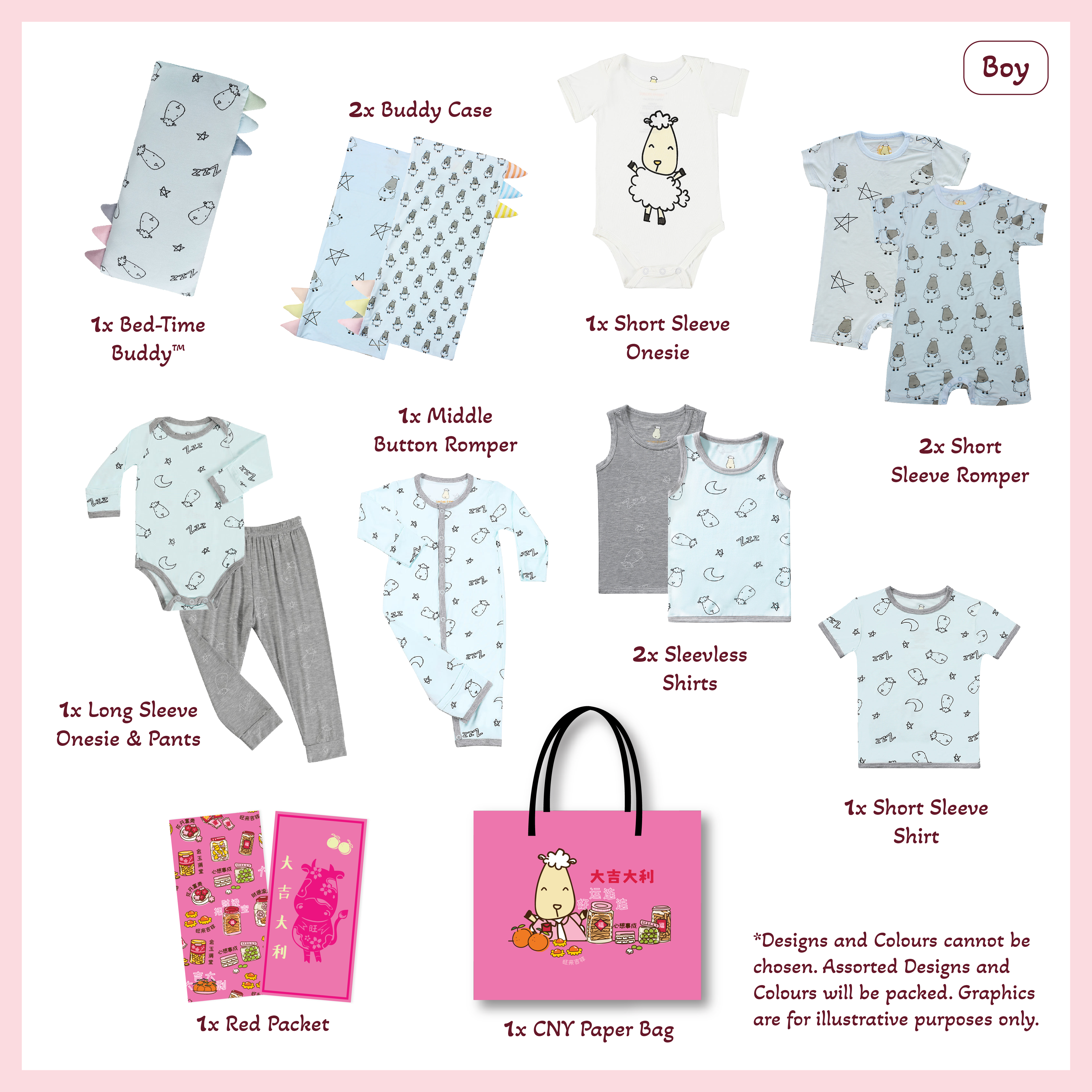 Baa Baa Sheepz CNY Lucky Bag