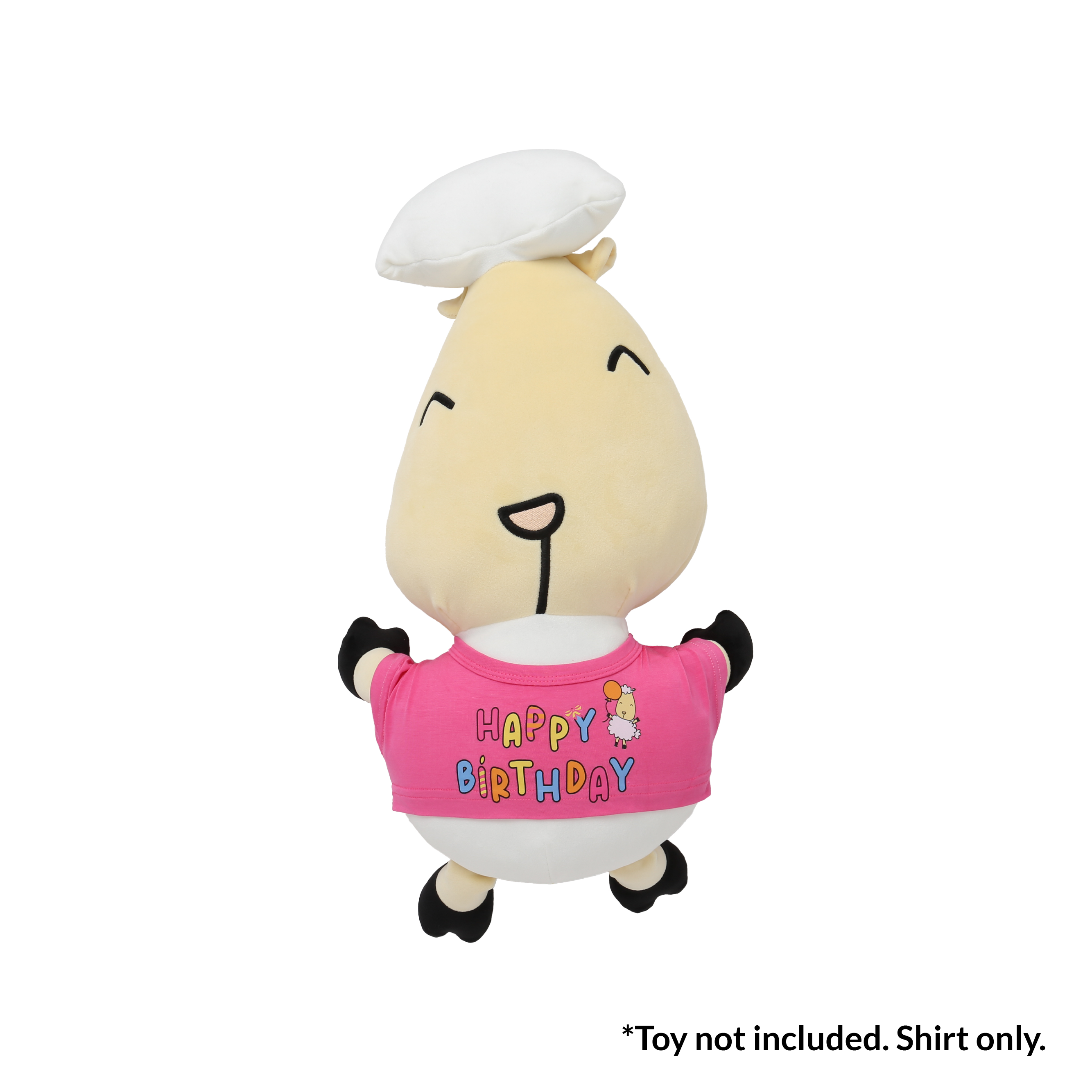 Toys Short Sleeve T-Shirt Happy Birthday Pink Jumbo