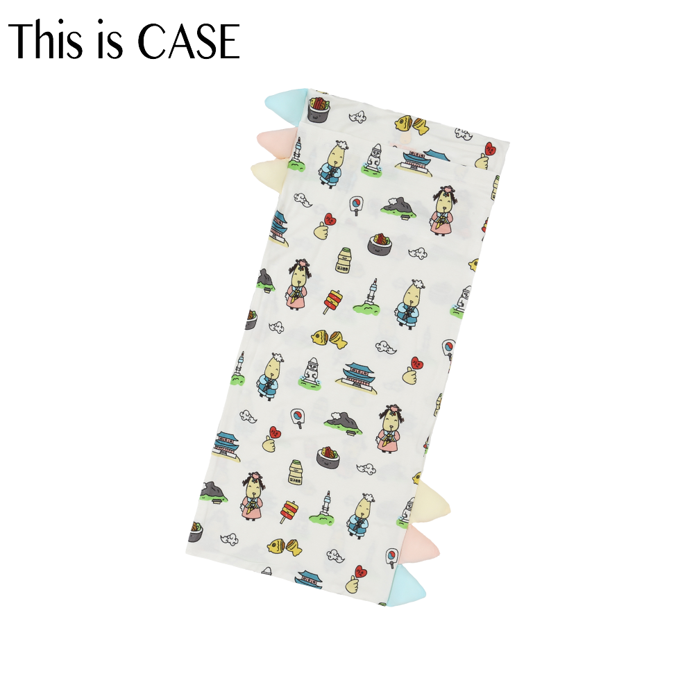 Bed-Time Buddy™ Case K05 White with Color tag - Jumbo