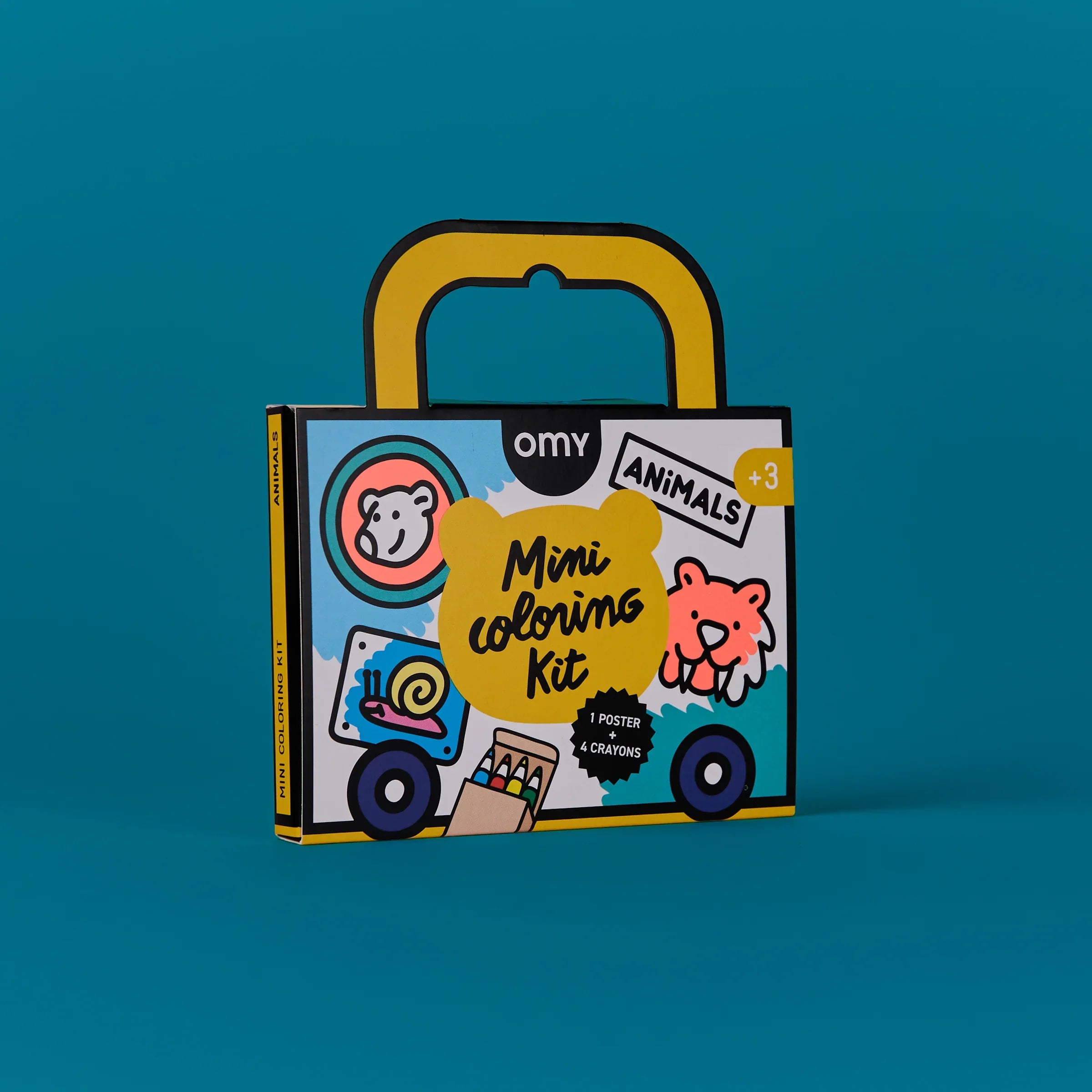 OMY Mini Pocket Colouring Kit - Animals