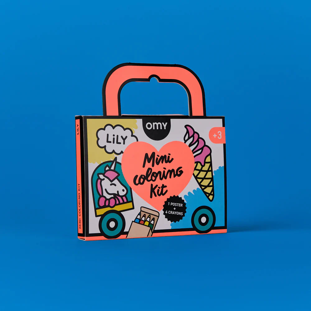 OMY Mini Pocket Colouring Kit - Lily