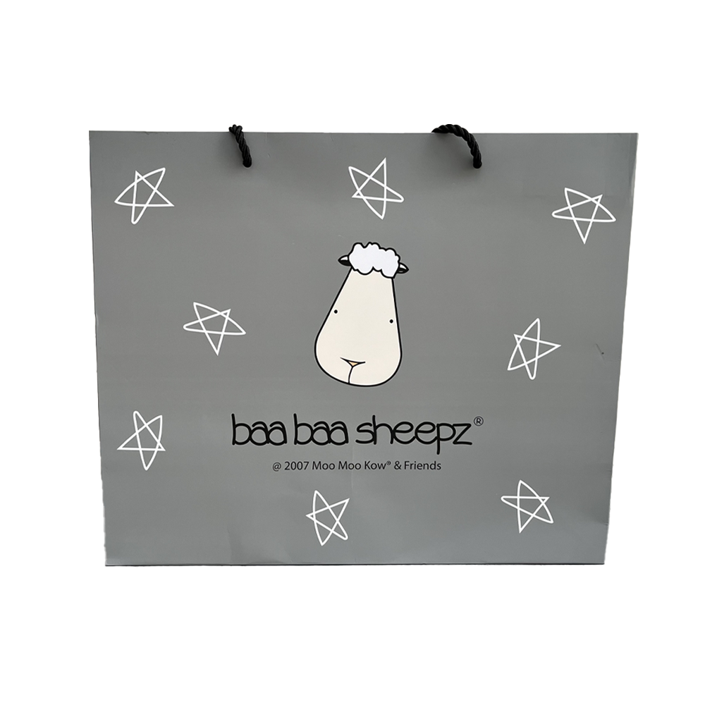 Baa Baa Sheepz Paper Bag Baa Baa Sheepz Grey