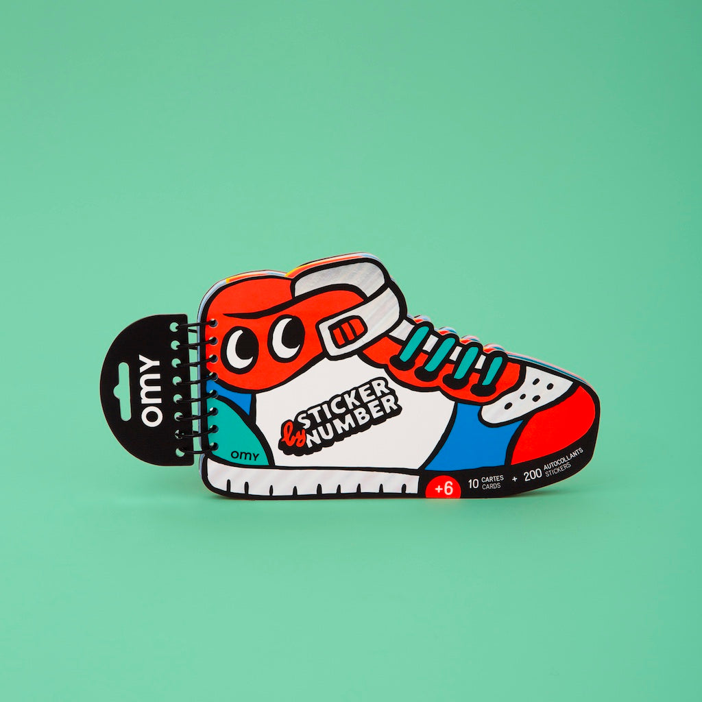 OMY Sticker Activity Book - Street