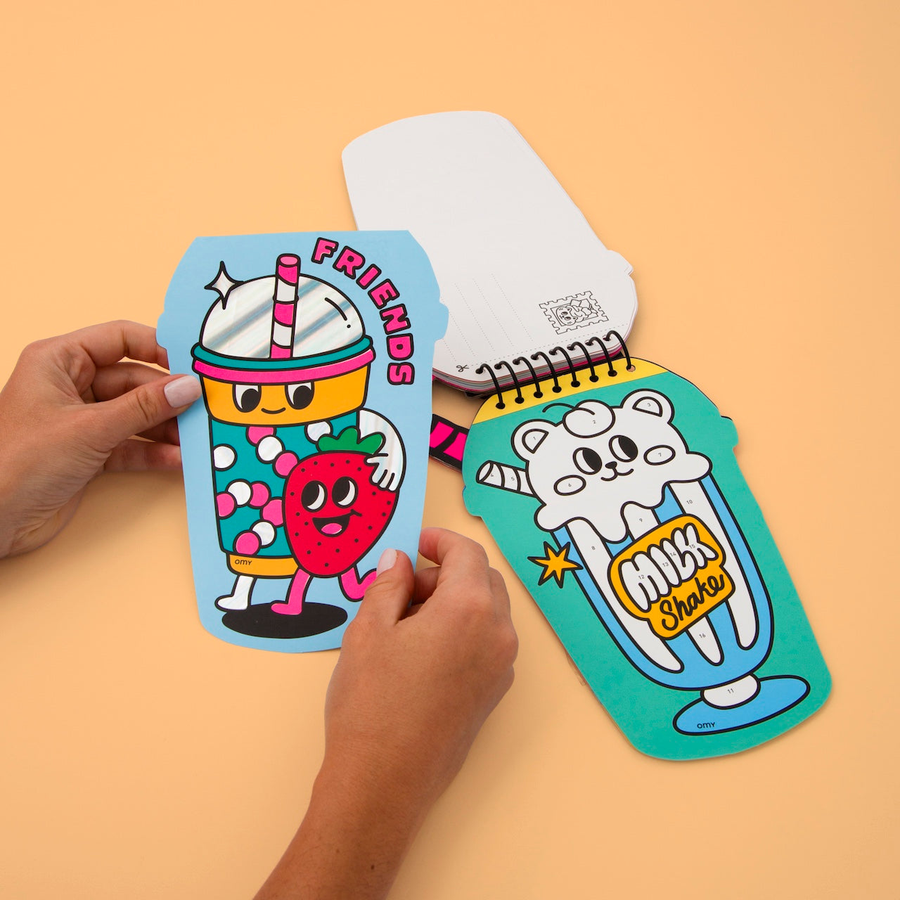 OMY Sticker Activity Book - Bubble Tea
