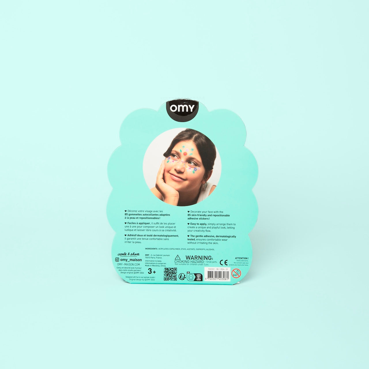 OMY Face Stickers - Flower