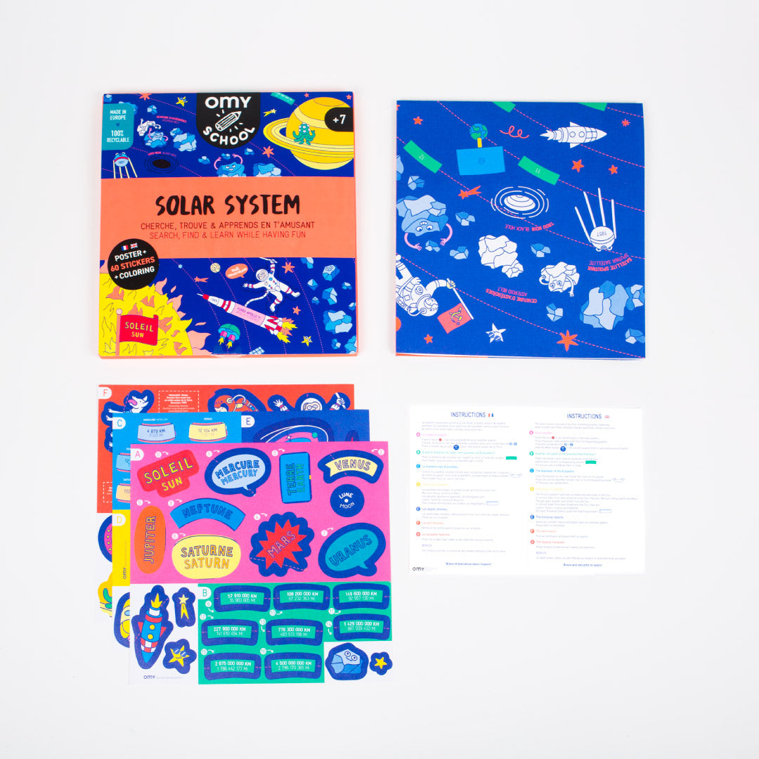 OMY School Posters - Solar System
