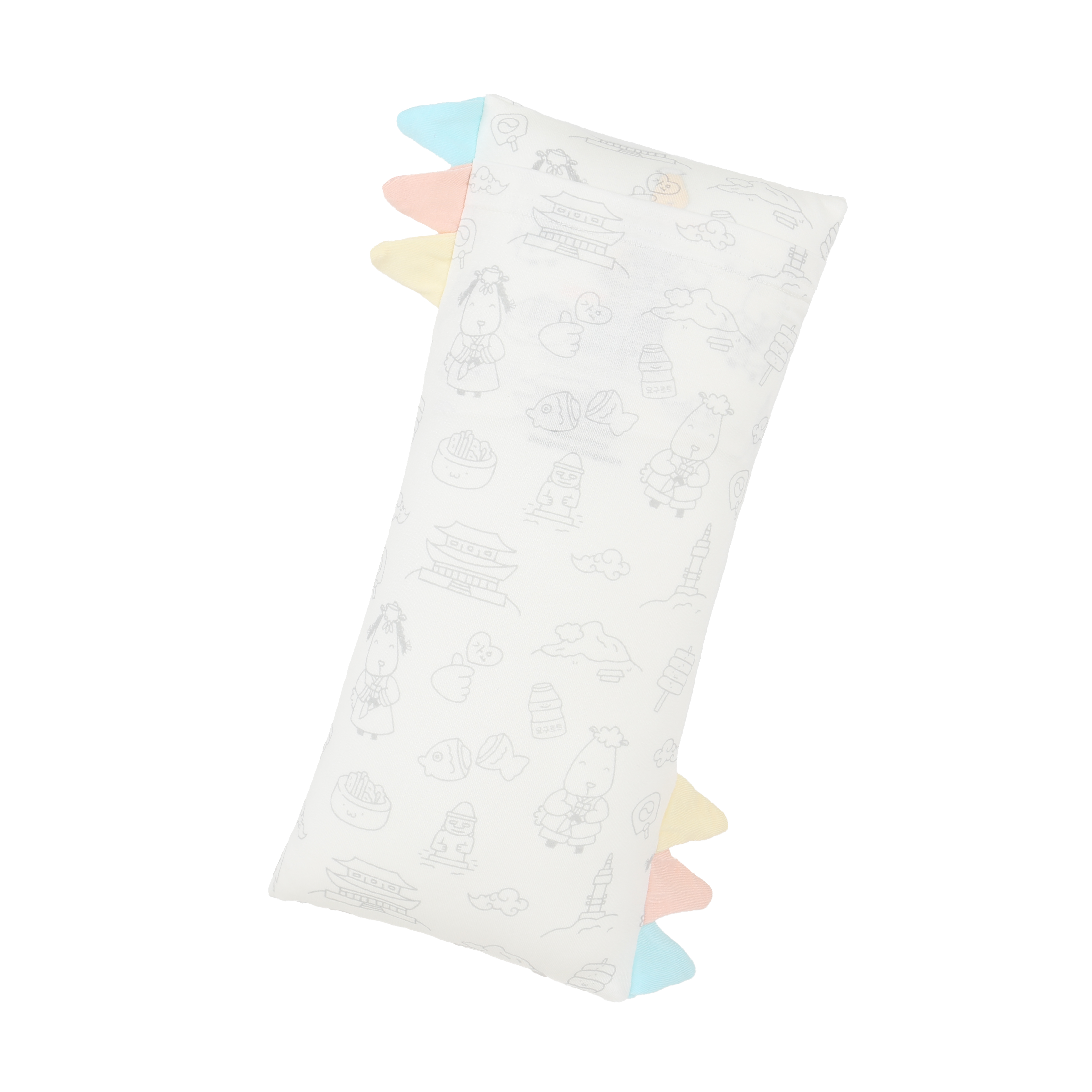 Bed-Time Buddy™ K03 White with Color tag - Small (size 13x30cm)