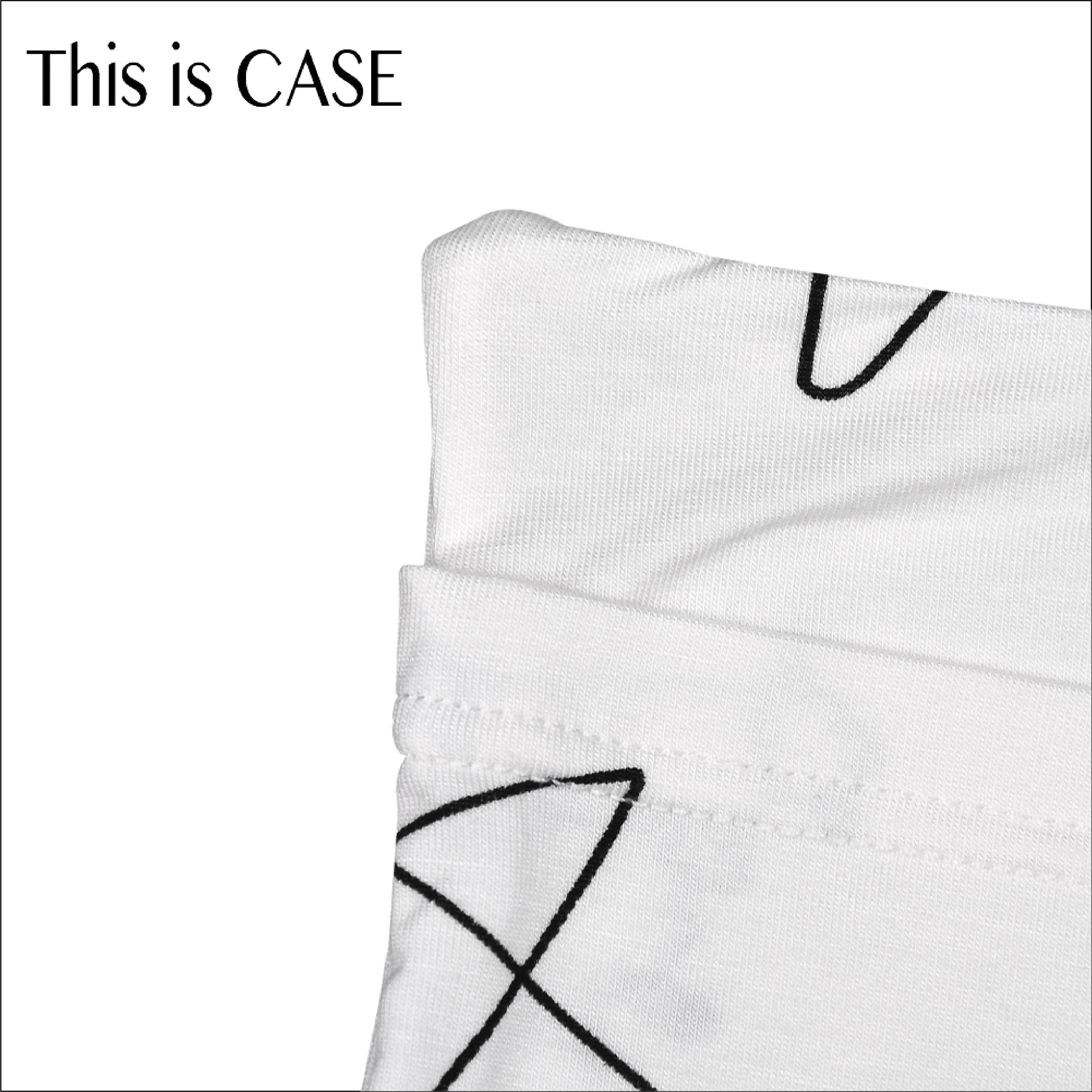 Bed-Time Buddy Case Cute Big Star & Sheepz White - Adult