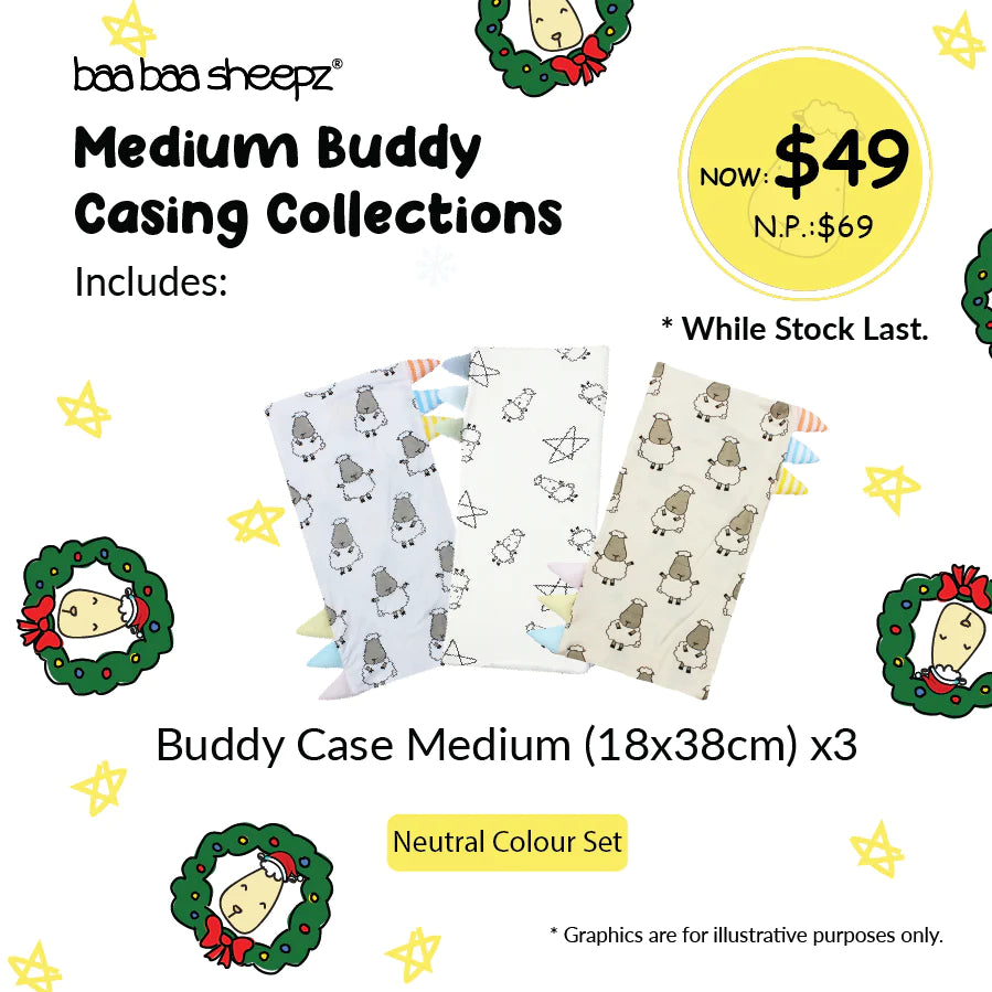 Baa Baa Sheepz Medium Buddy Casing Collections