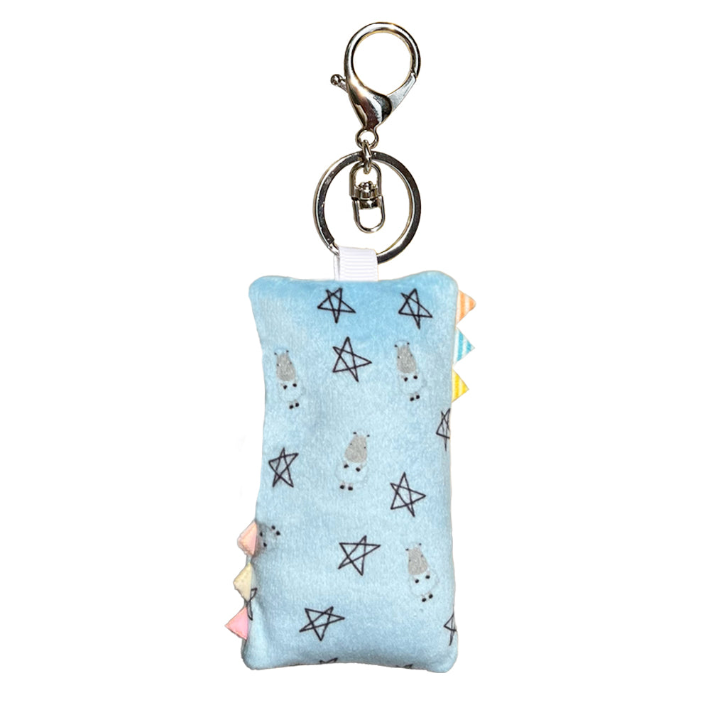 Keychain Bed-Time Buddy Small Stars & Sheepz Blue - 10cm