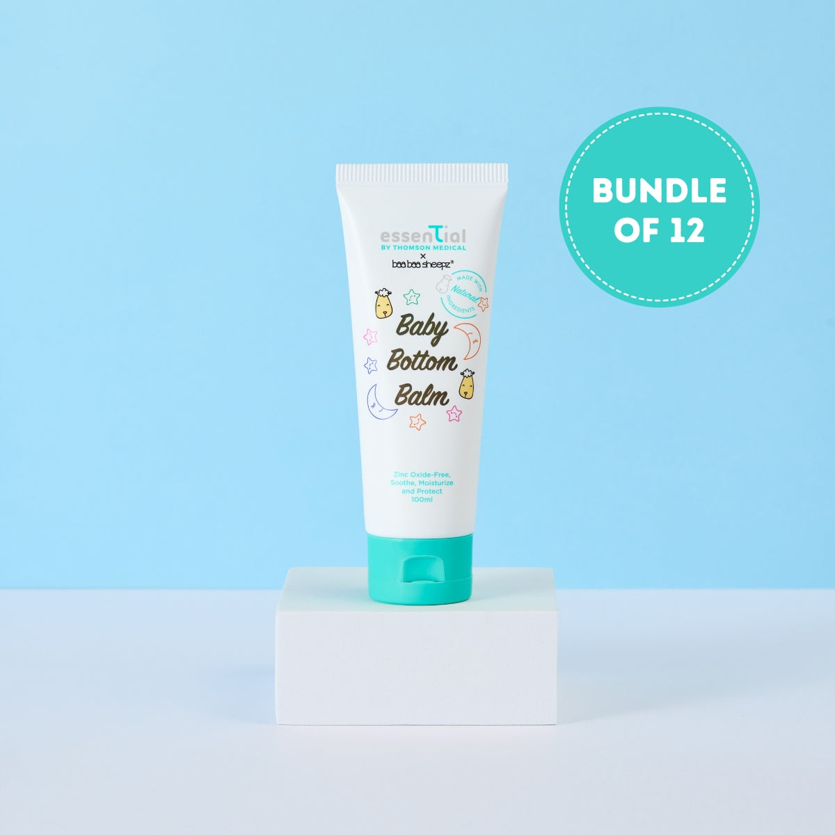 Essential By Thomson Medical X Baa Baa Sheepz Baby Bottom Balm (250ml) Twin Pack