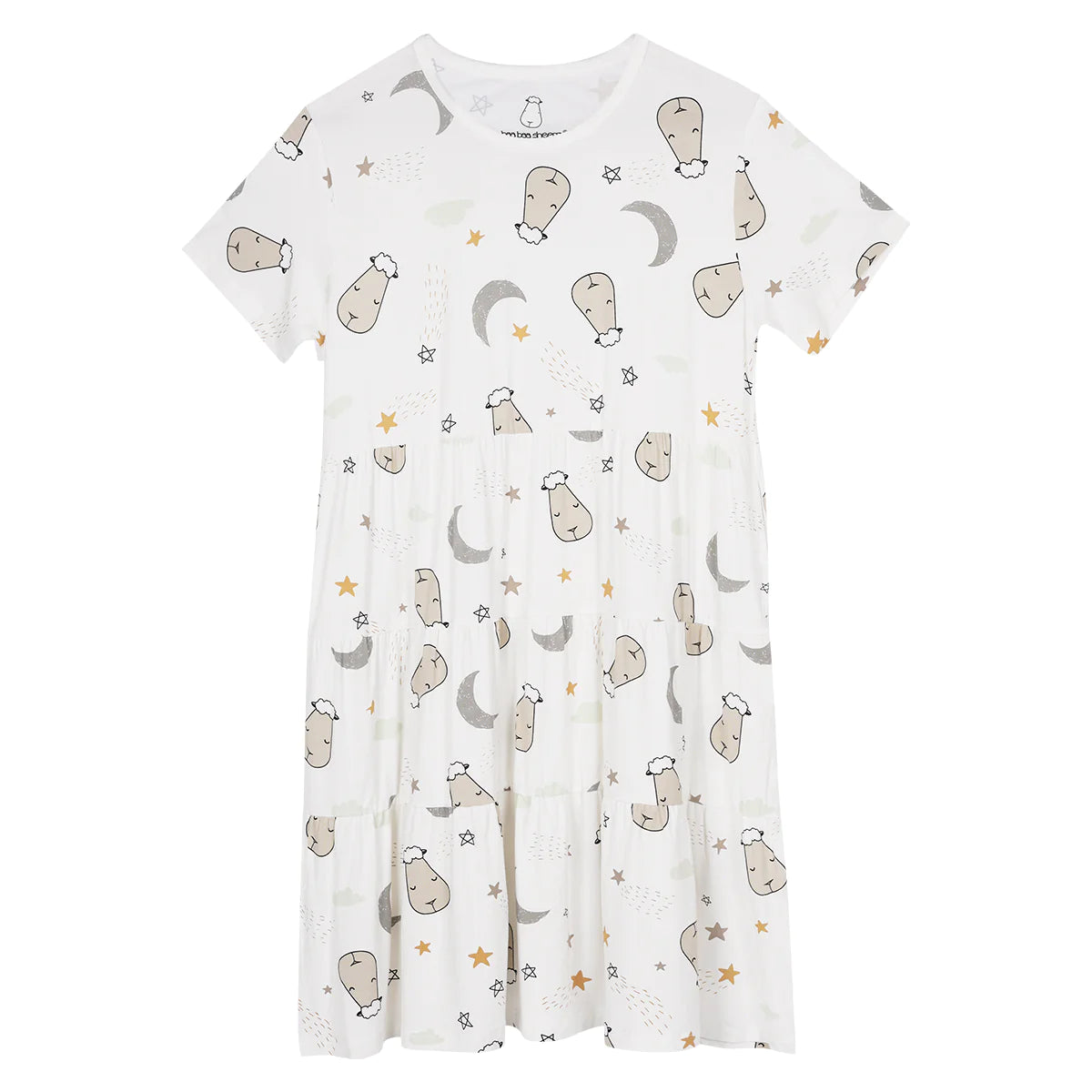 Dress Goodnight Baa Baa White