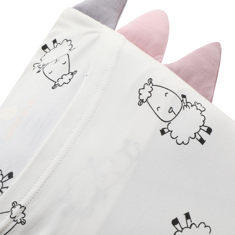 Bed-Time Buddy™ Cute Big Star & Sheepz White with Color tag - Medium (size 18x38cm)