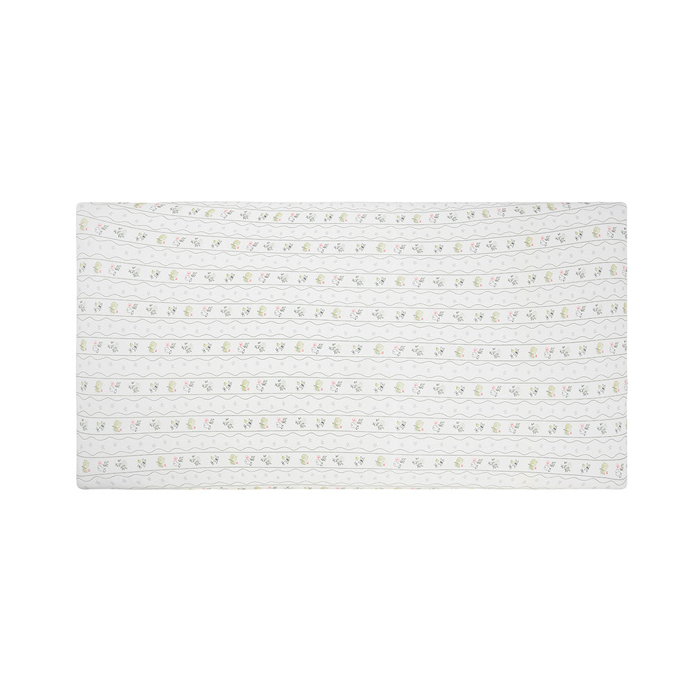Mattress Sheet Dream Garden B Cream - Single Bed