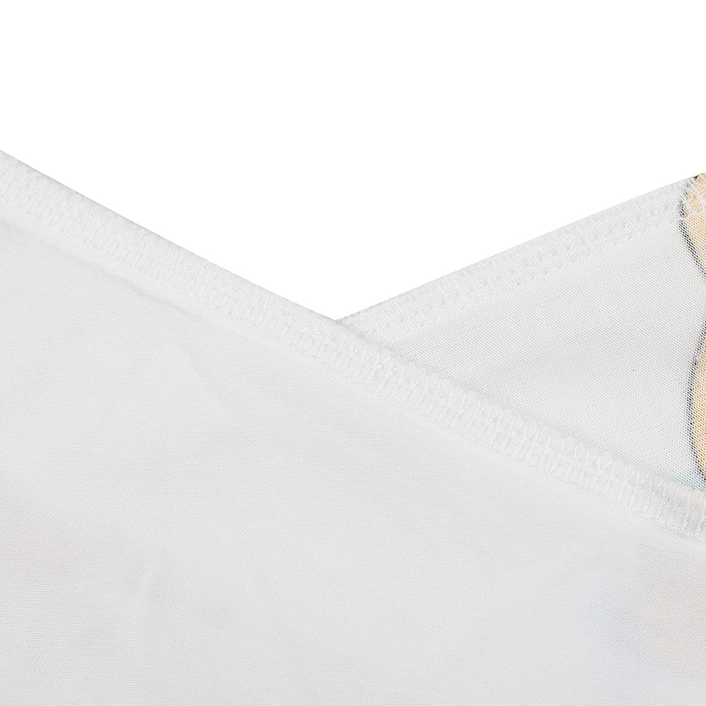 Bed-Time Buddy Case Yellow Plane White Color & Stripe tag - Medium