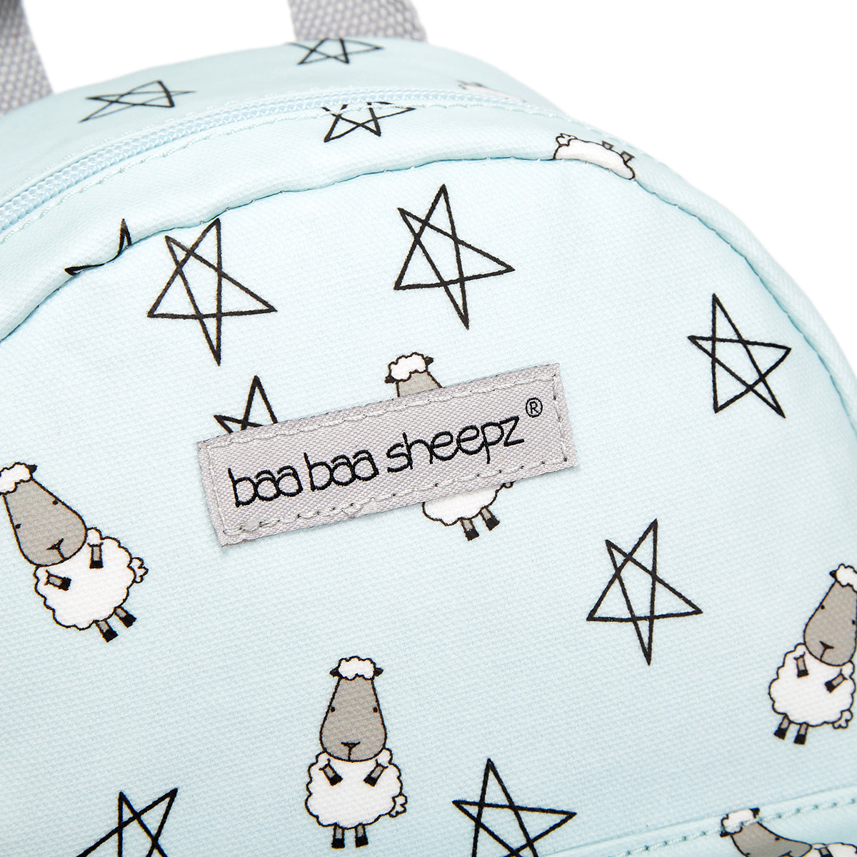 Baa Baa Sheepz Backpack Small Star & Sheepz White - Small