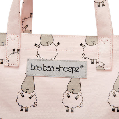 Baa Baa Sheepz Tote Bag Big Sheepz Pink