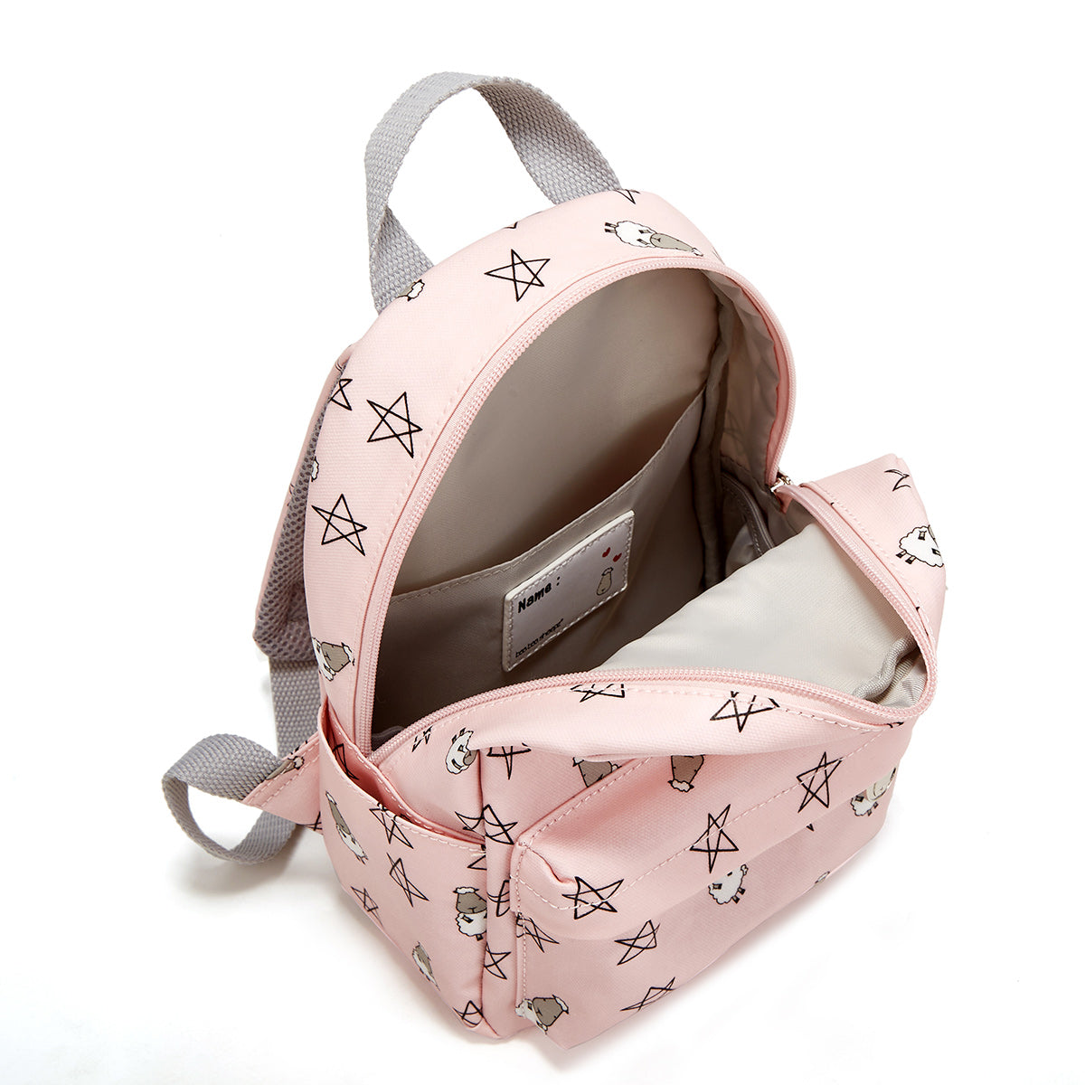 Baa Baa Sheepz Backpack Small Star & Sheepz White - Small
