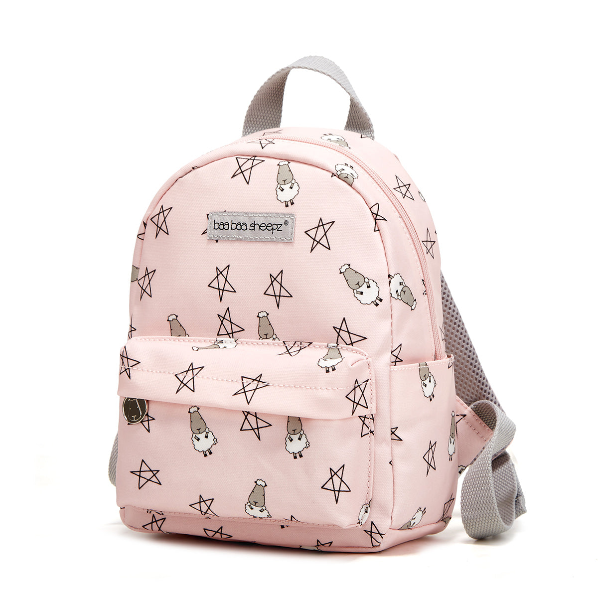 Baa Baa Sheepz Backpack Small Star & Sheepz White - Small