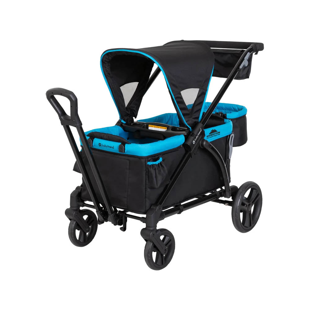 Baby Trend Expedition® 2-in-1 Stroller Wagon PLUS - Ultra Marine / Ultra Grey