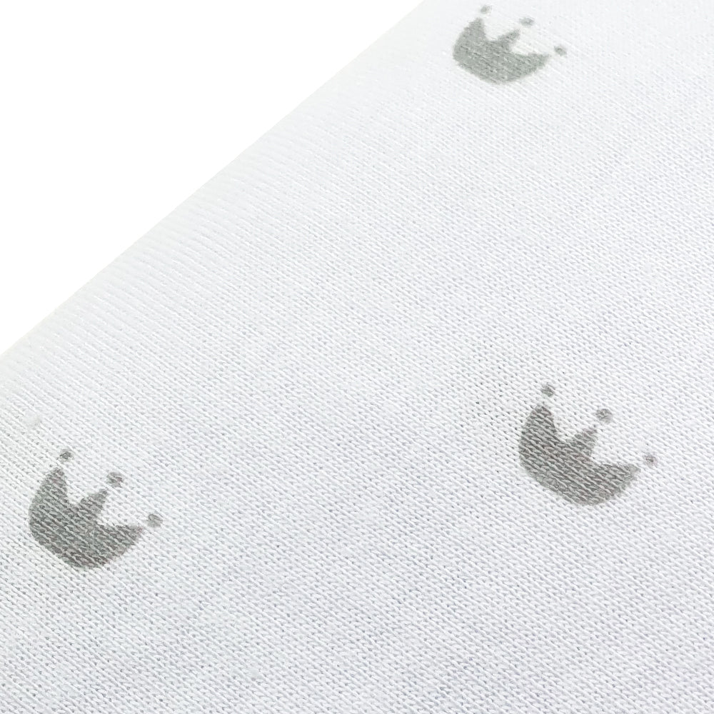 Happy Cot 100% Cotton Fitted Sheet - Crowns