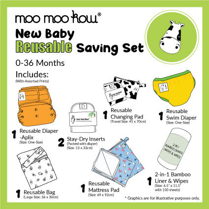 Moo Moo Kow® New Baby Saving Set – Moo Moo Kow & Friends